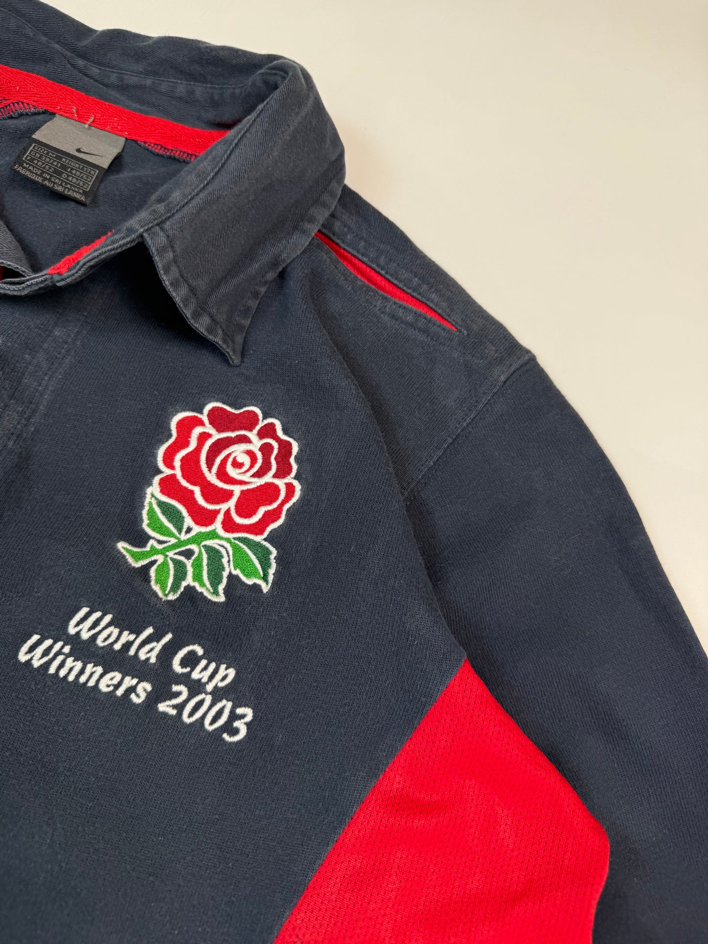 Vintage England rugby world cup 2003 Nike rugby shirt (M)