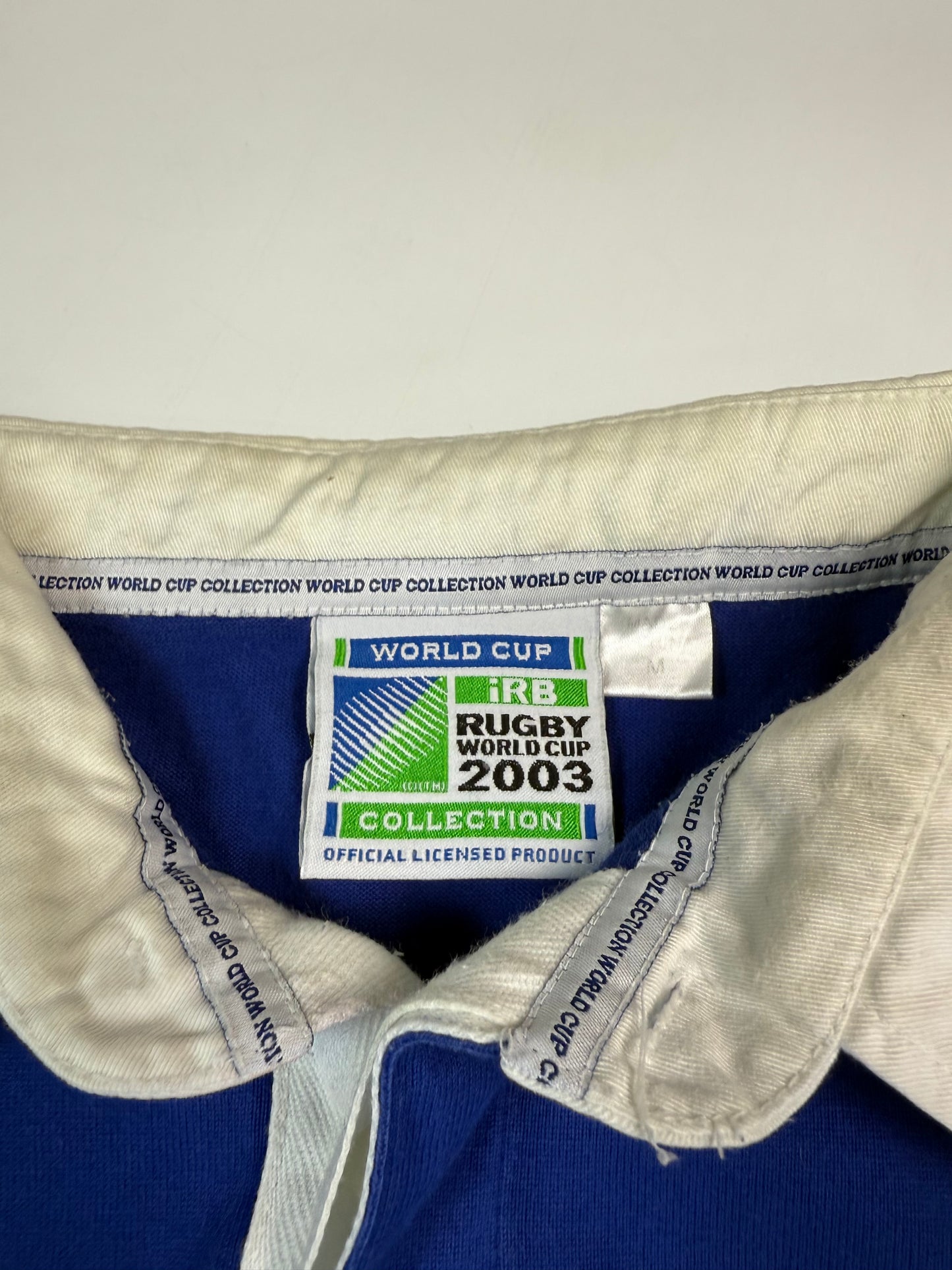 Vintage Australia rugby world cup 2003 Reebok rugby shirt (M)