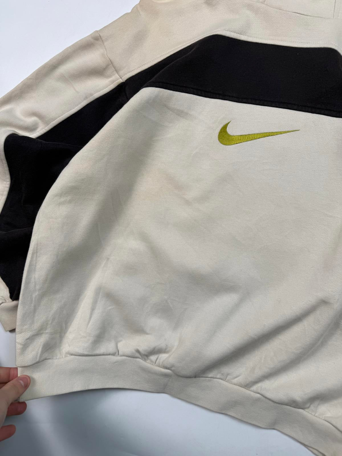 Vintage 90s Nike centre swoosh hoodie (M)