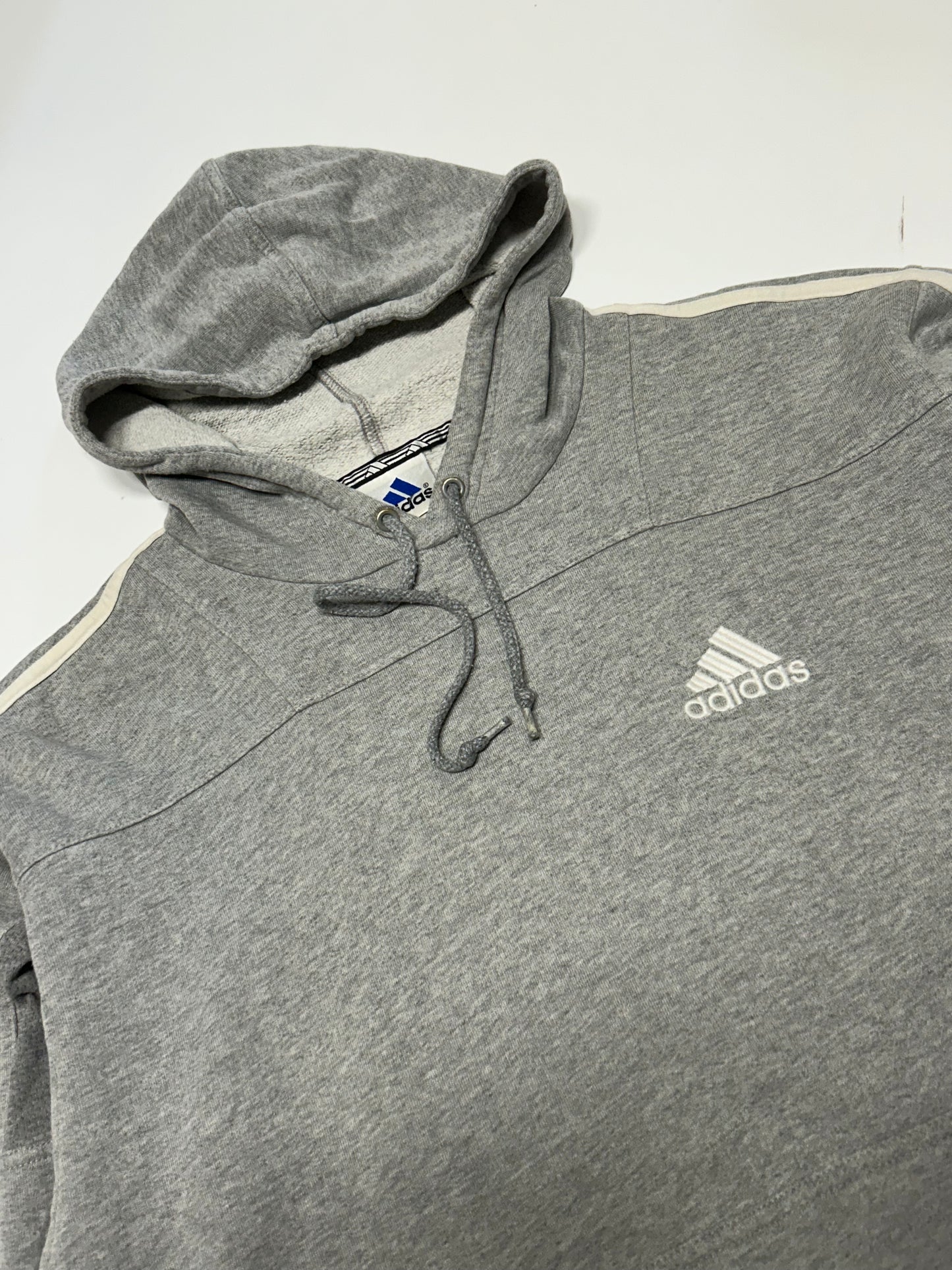 Vintage 90s adidas small logo hoodie (M)