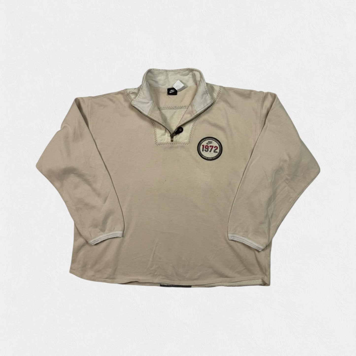 Vintage 90s Nike quarter zip sweatshirt (XL)