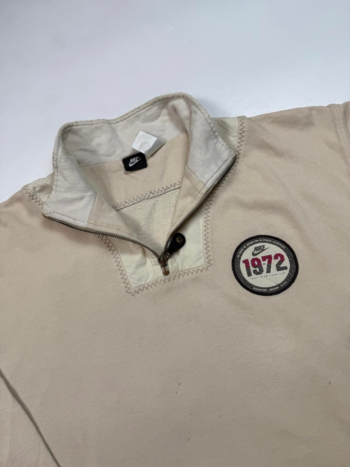 Vintage 90s Nike quarter zip sweatshirt (XL)