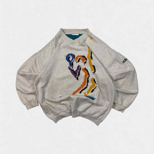 Vintage 80s adidas originals ATP tour sweatshirt (M)