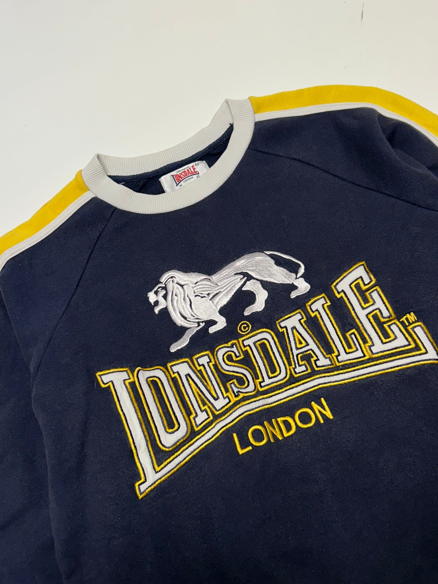Vintage Lonsdale spell out sweatshirt (M)