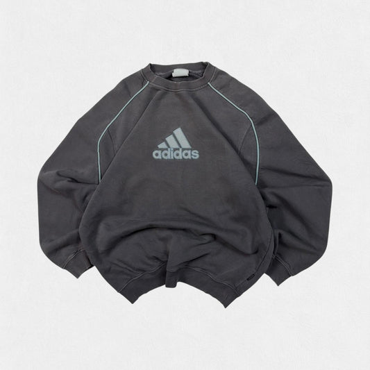 Vintage Adidas centre logo sweatshirt (L)