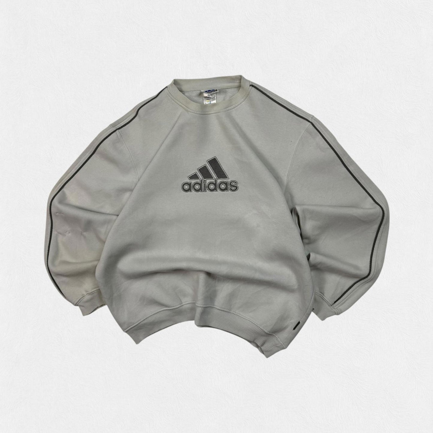 Vintage Adidas centre logo sweatshirt (S)