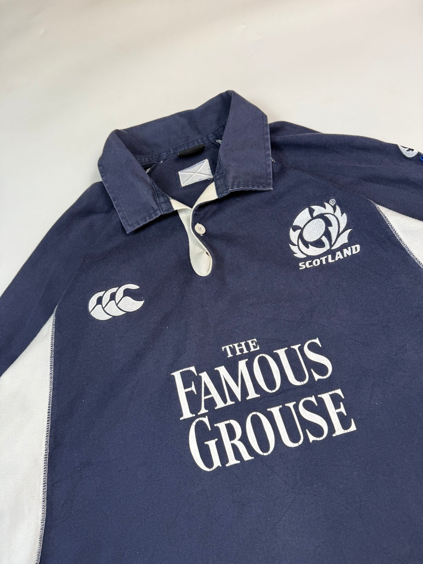 Vintage Scotland 2005-07 Canterbury rugby union shirt (XL)