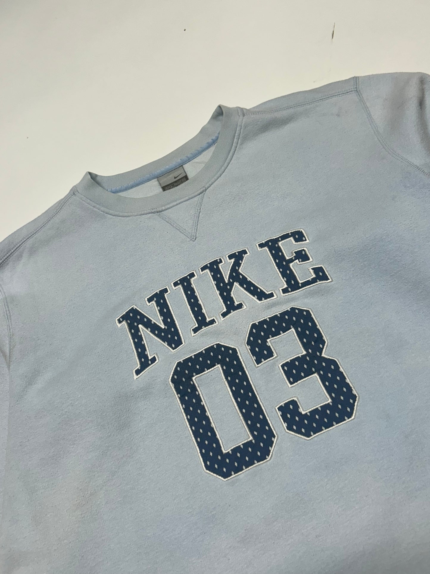 Vintage Nike spell out sweatshirt (L)