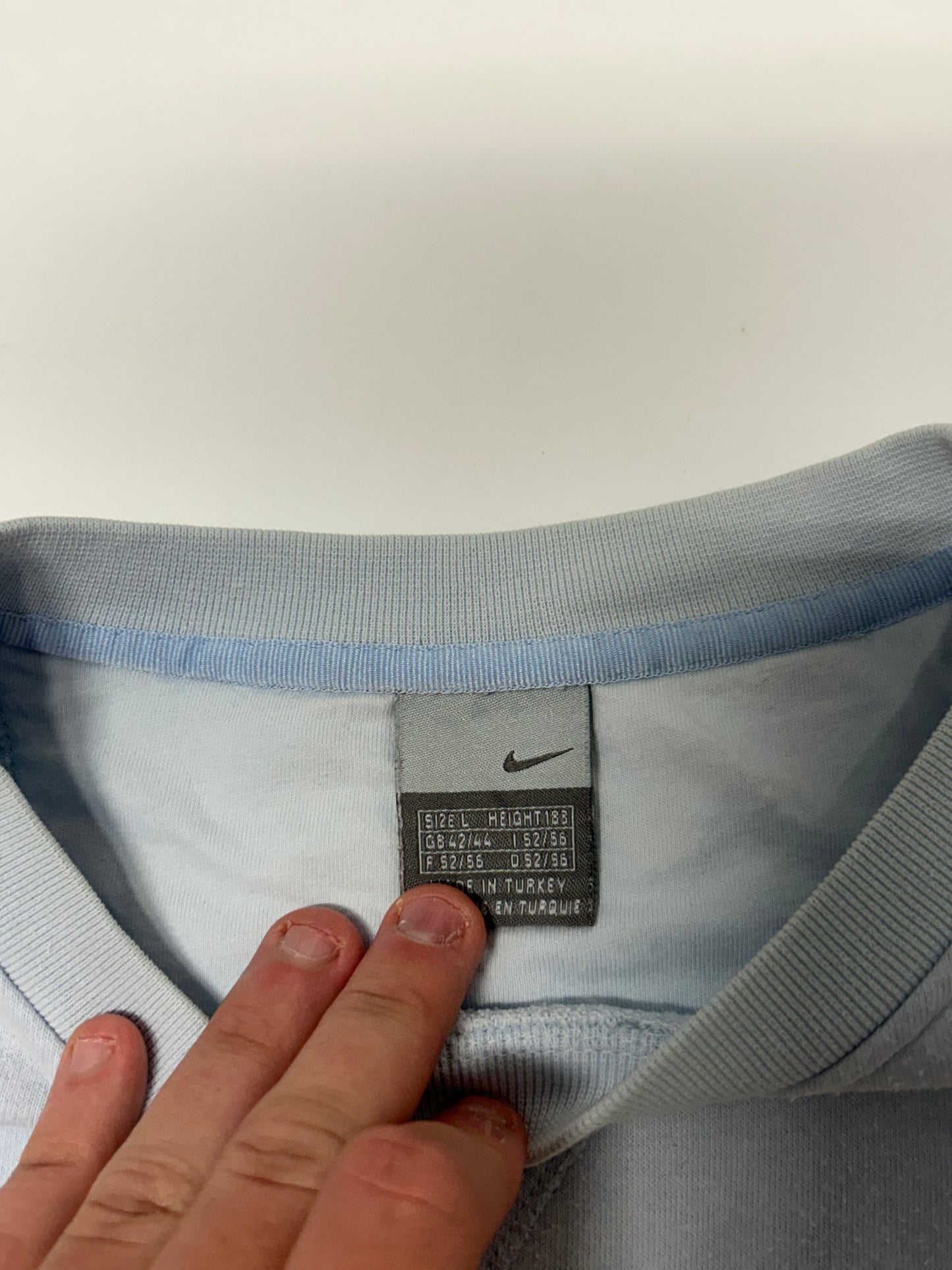 Vintage Nike spell out sweatshirt (L)