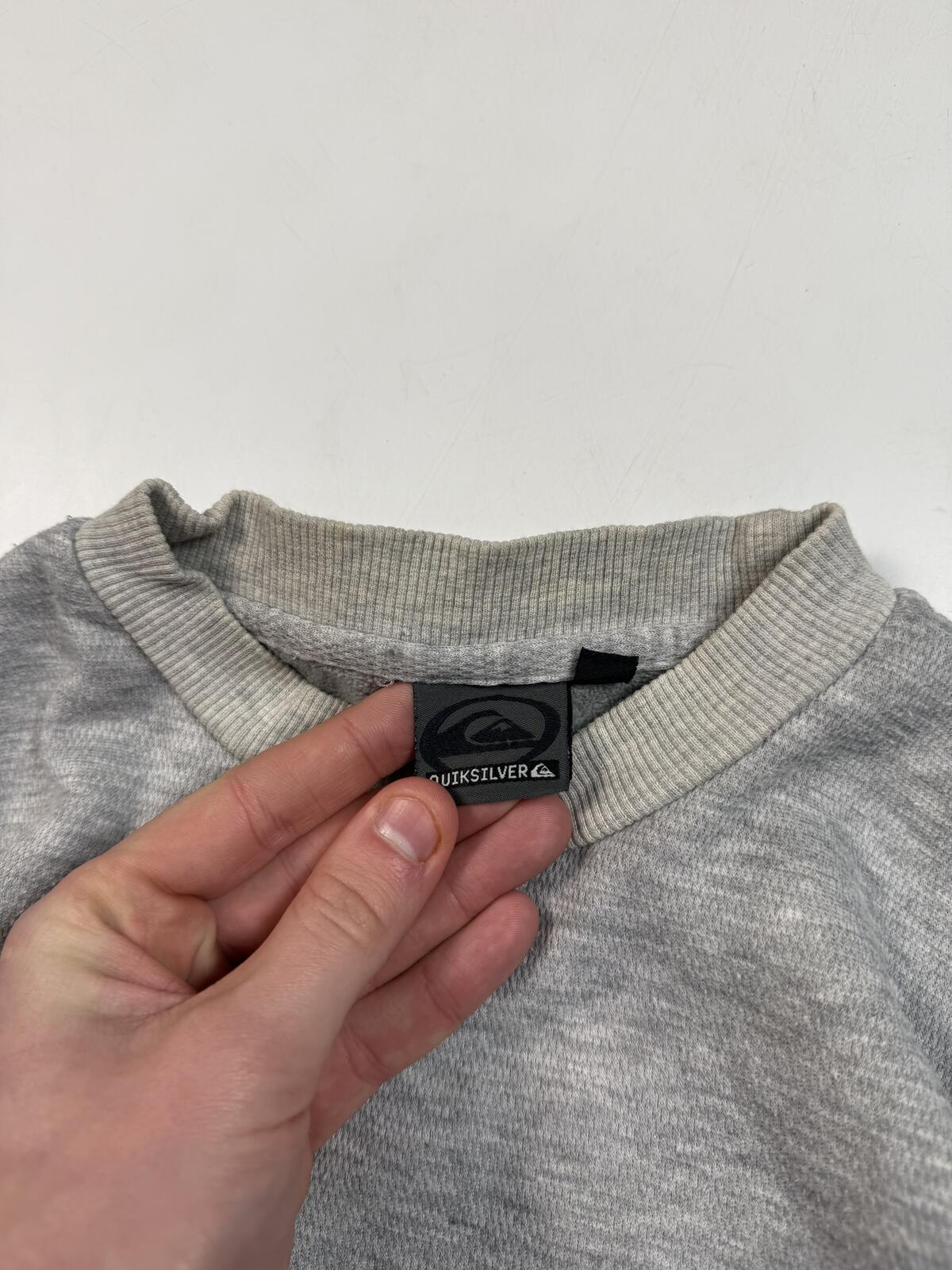 Vintage Y2K Quiksilver spell out sweatshirt (S)