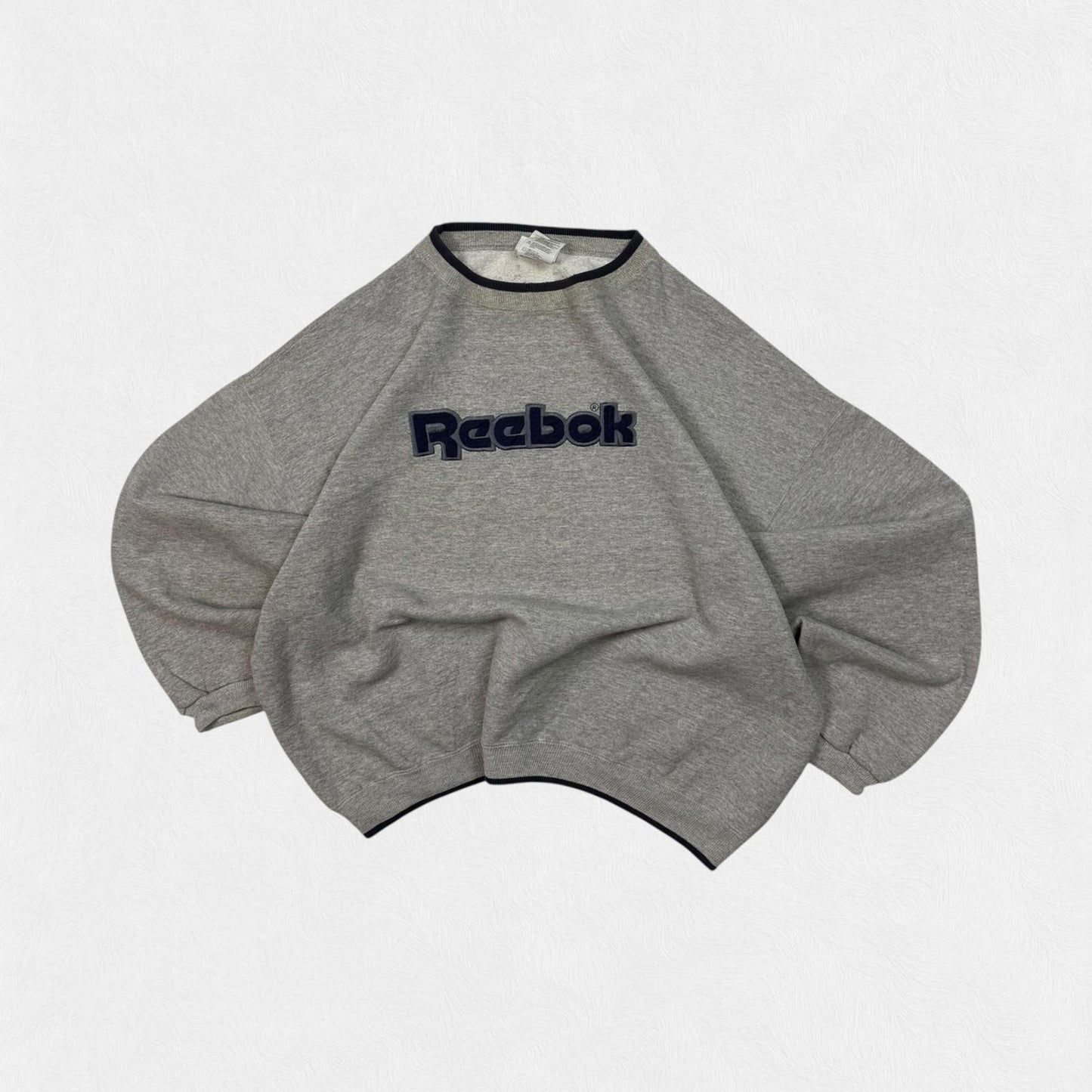 Vintage 90s Reebok spell out sweatshirt (L)