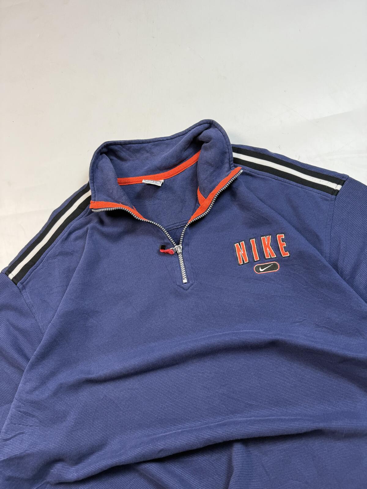 Vintage 90s Nike quarter zip sweatshirt (XXL)