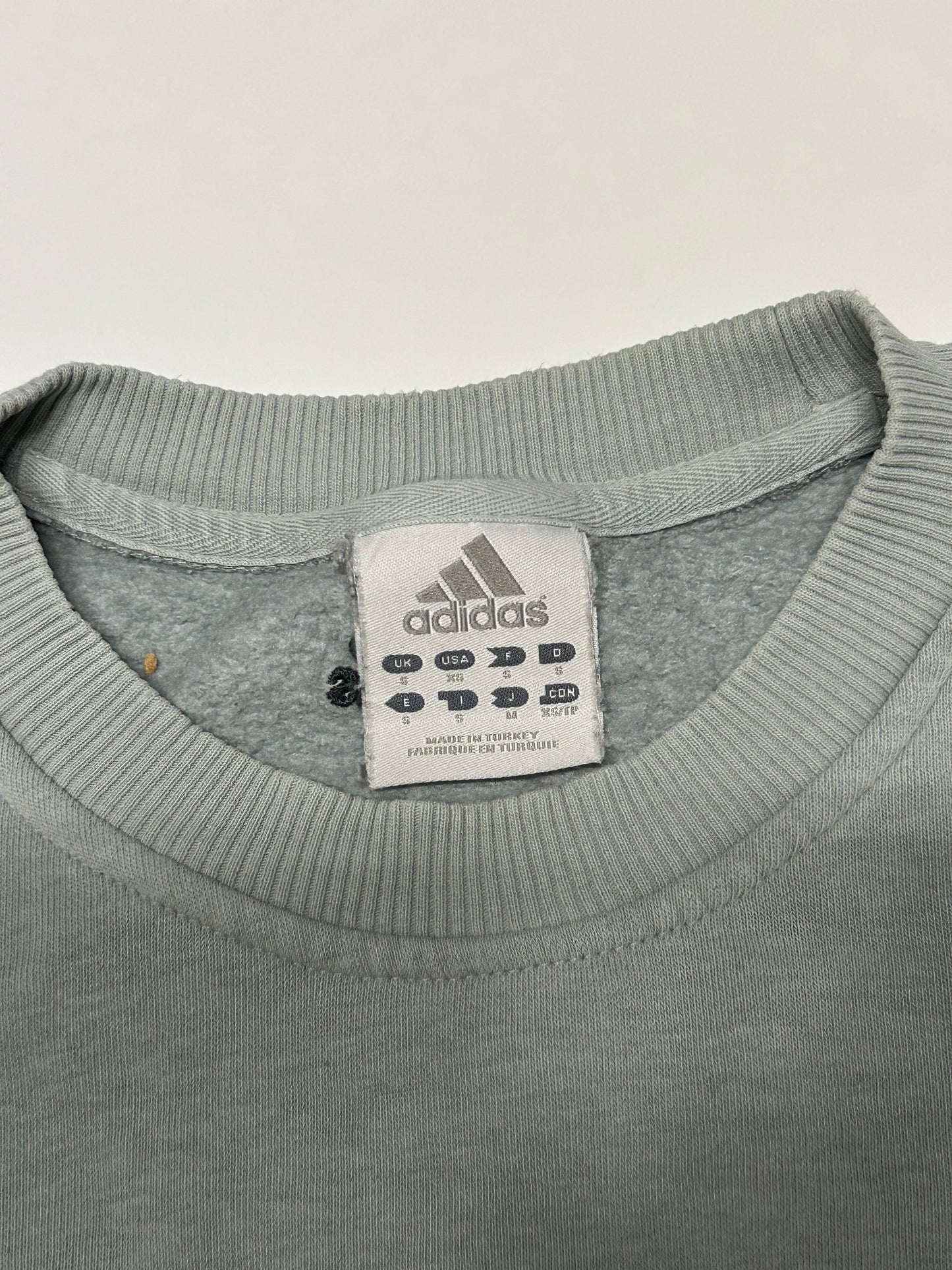 Vintage adidas spell out sweatshirt (S)