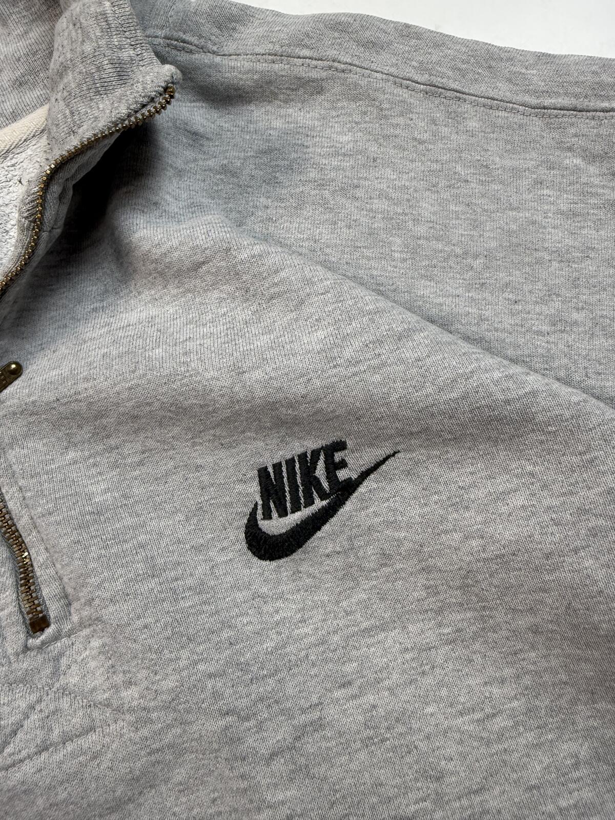Vintage 90s Nike quarter zip sweatshirt (XL)