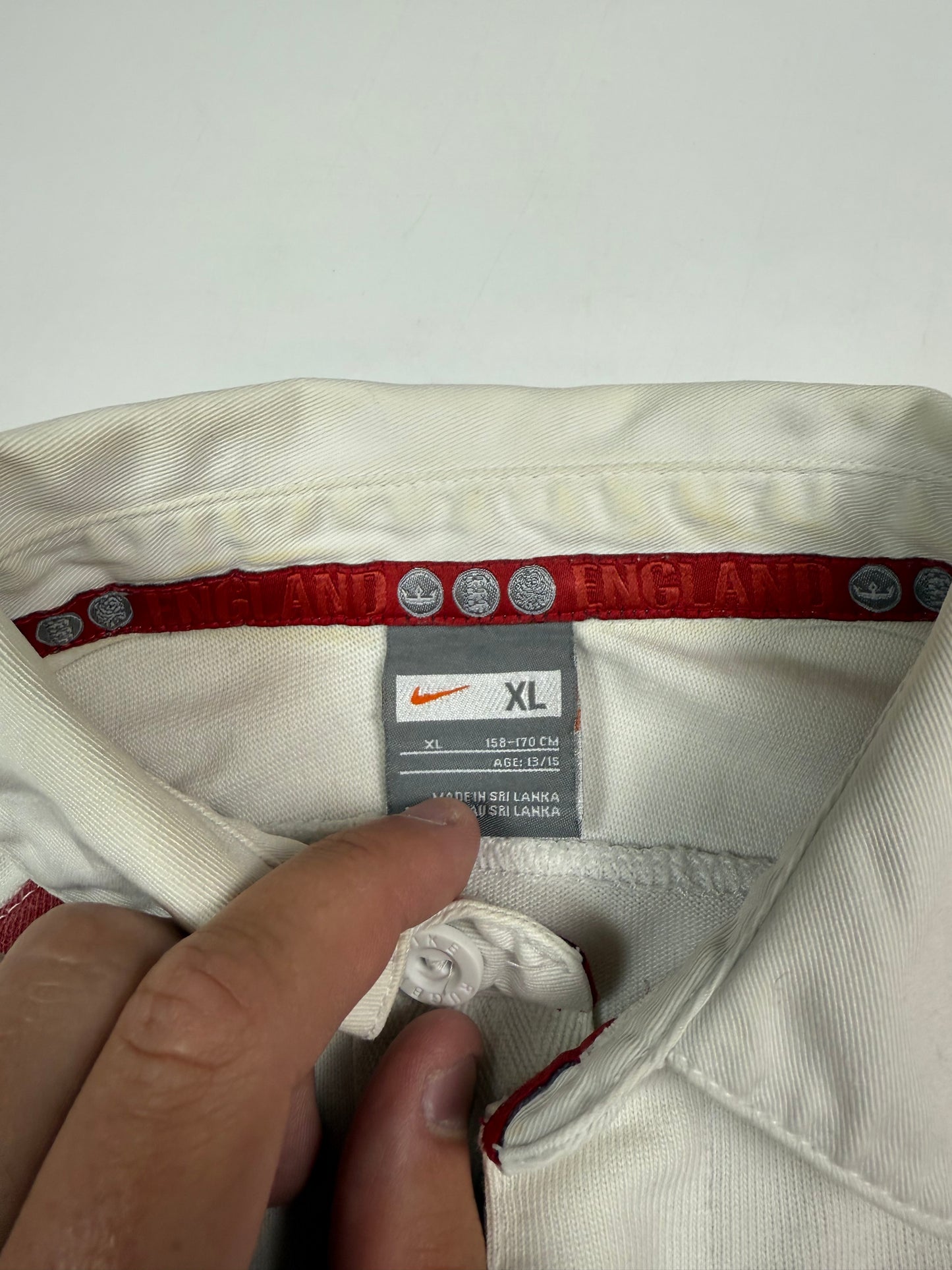 Vintage England 2007-09 Nike rugby union shirt (S)