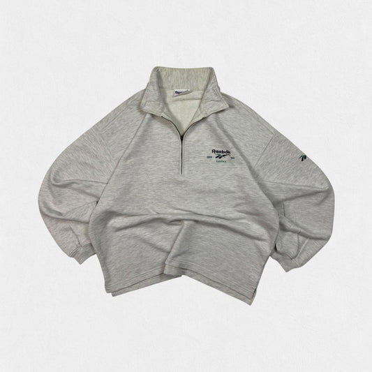 Vintage 90s Reebok quarter zip sweatshirt (L)
