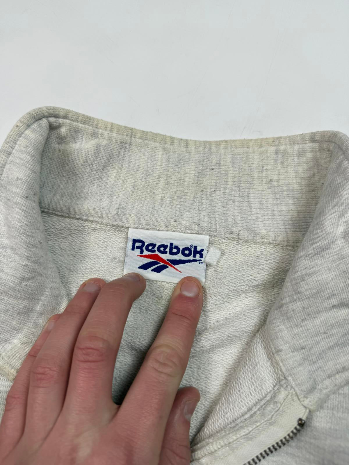 Vintage 90s Reebok quarter zip sweatshirt (L)