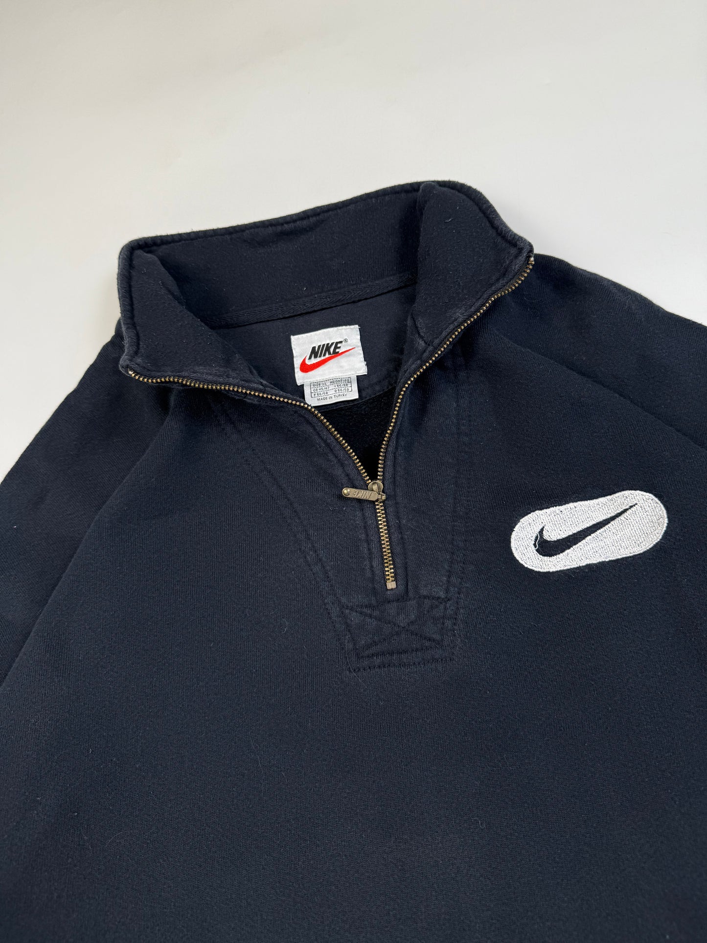 Vintage 90s Nike quarter zip sweatshirt (XL)