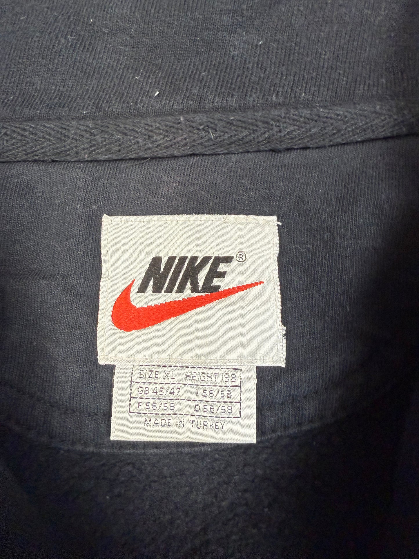 Vintage 90s Nike quarter zip sweatshirt (XL)