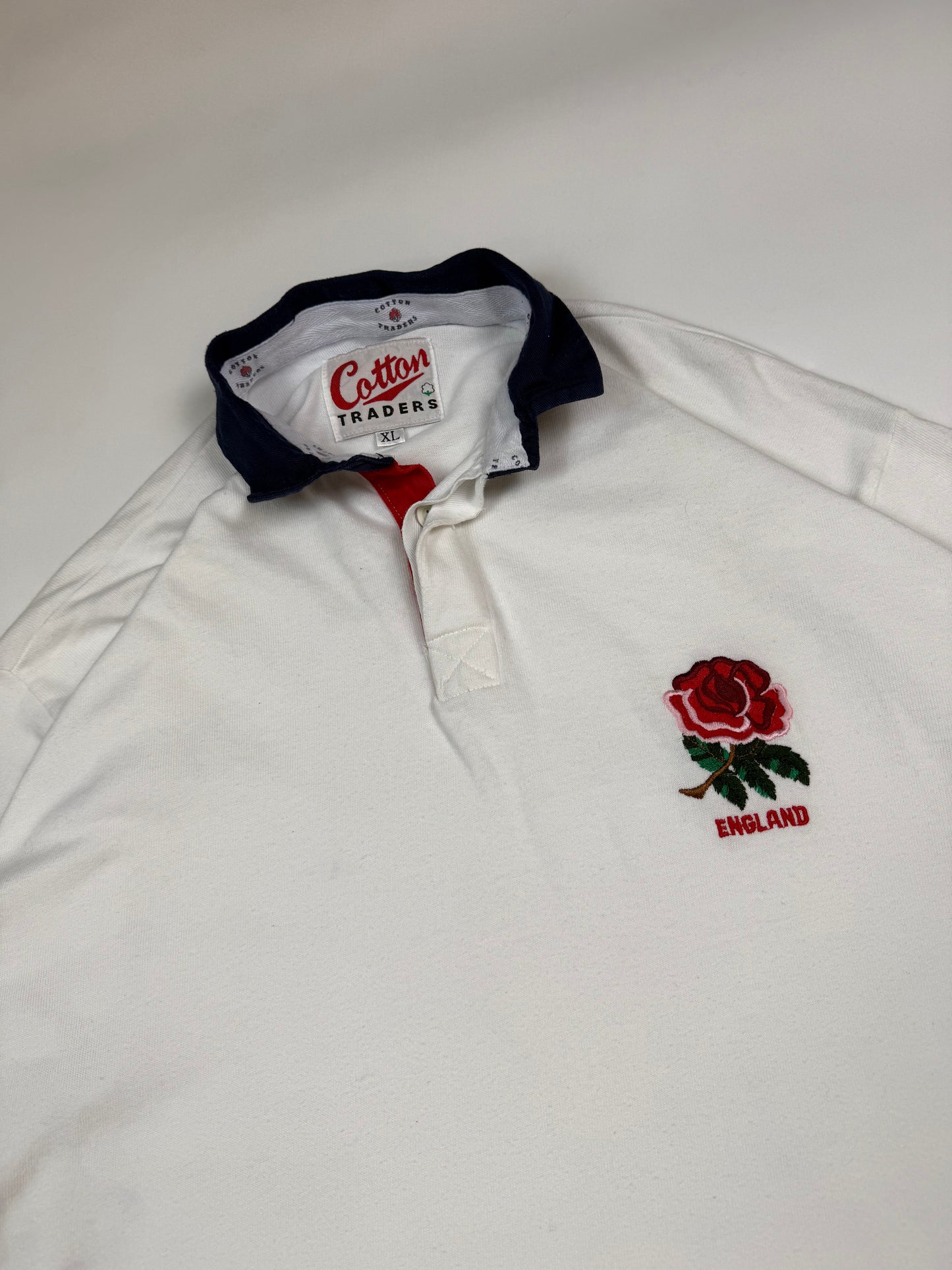 Vintage England 1991 Cotton Traders world cup rugby union shirt (XL)