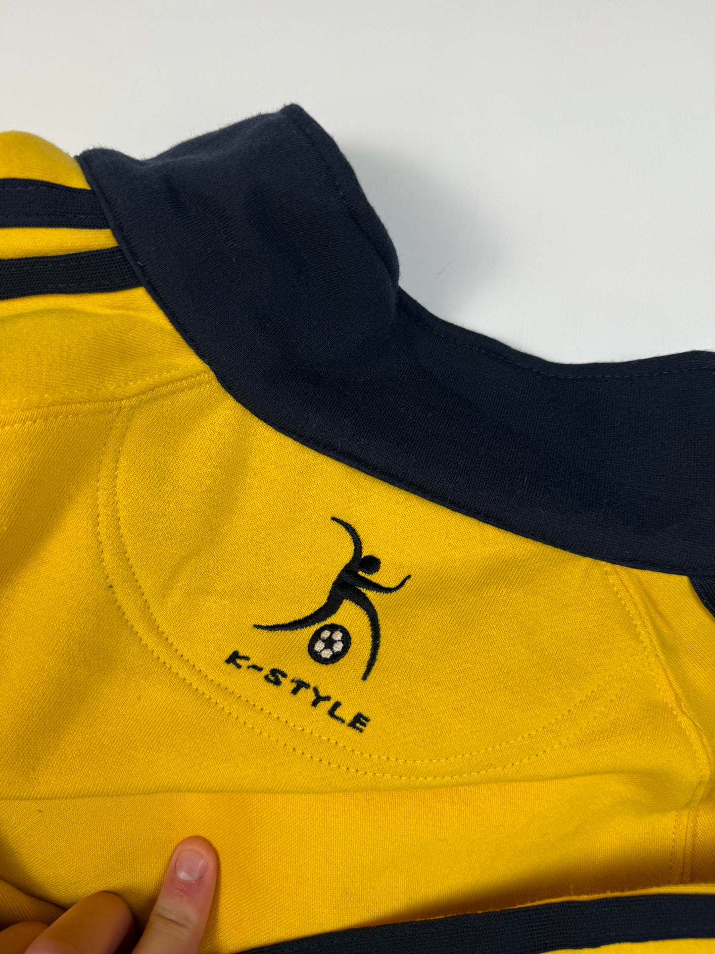 Brazil football spell out track top (XL)