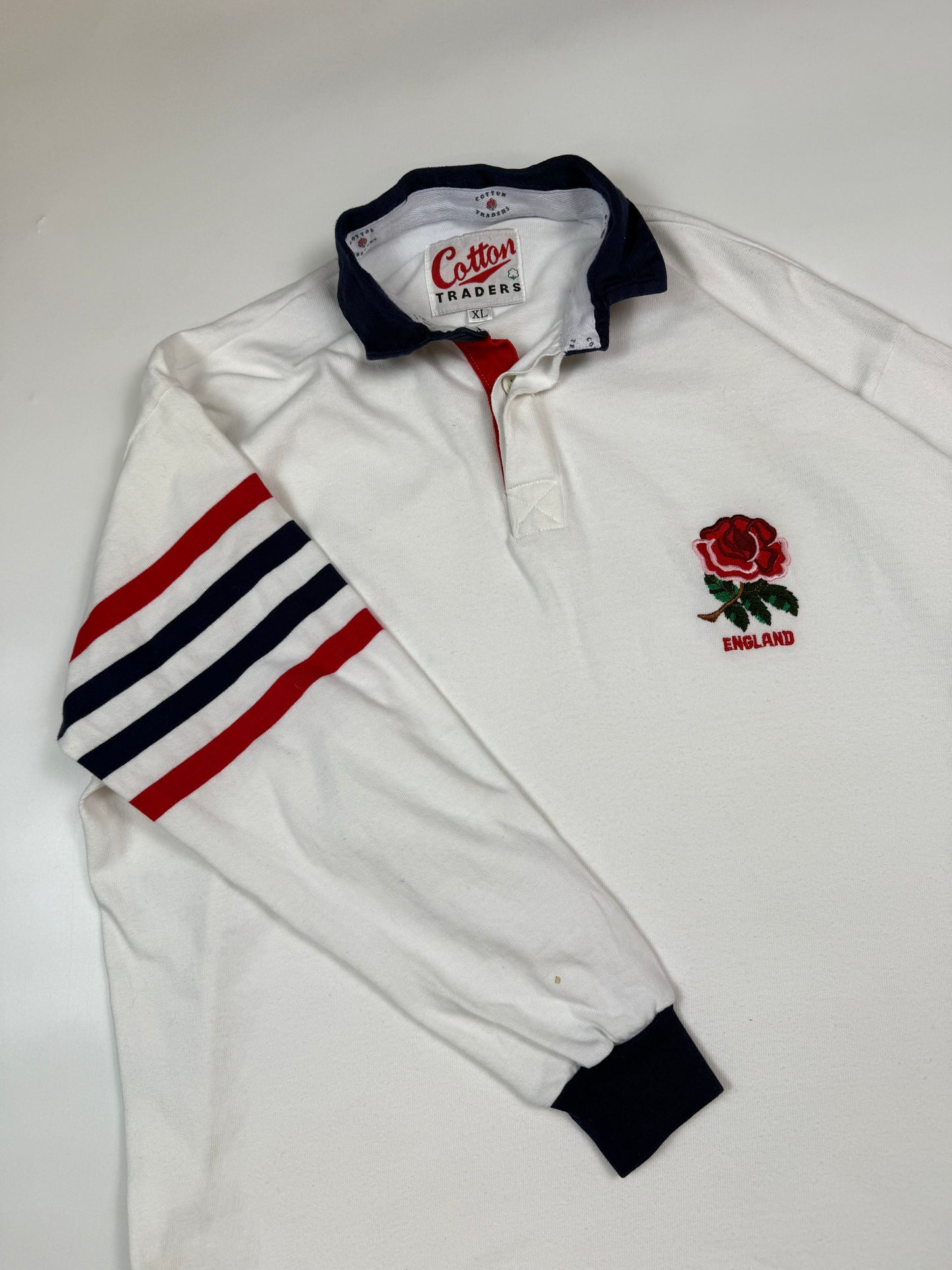 Vintage England 1991 Cotton Traders world cup rugby union shirt (XL)