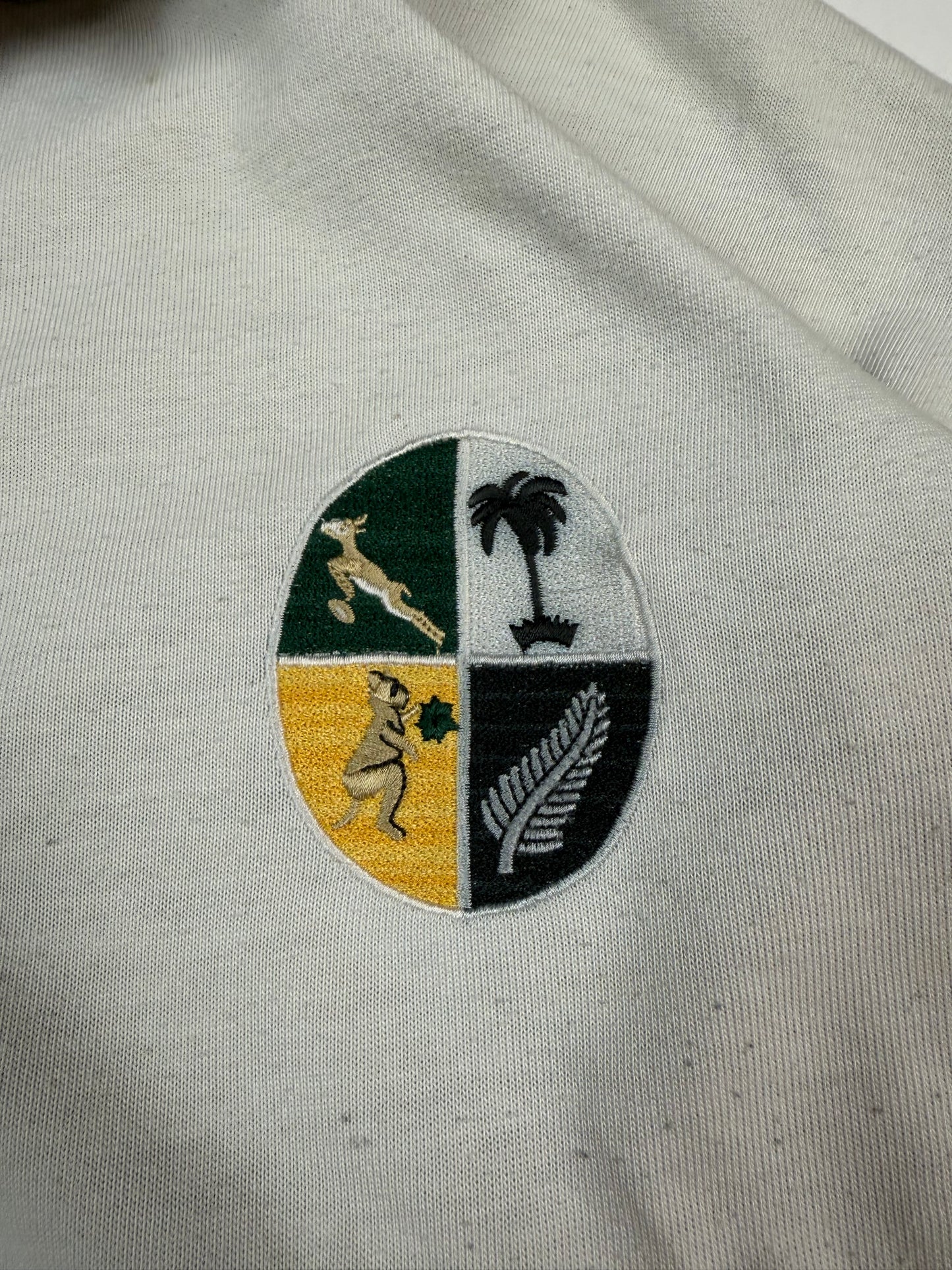 Vintage 90s Adidas originals nations tour rugby shirt (XL)