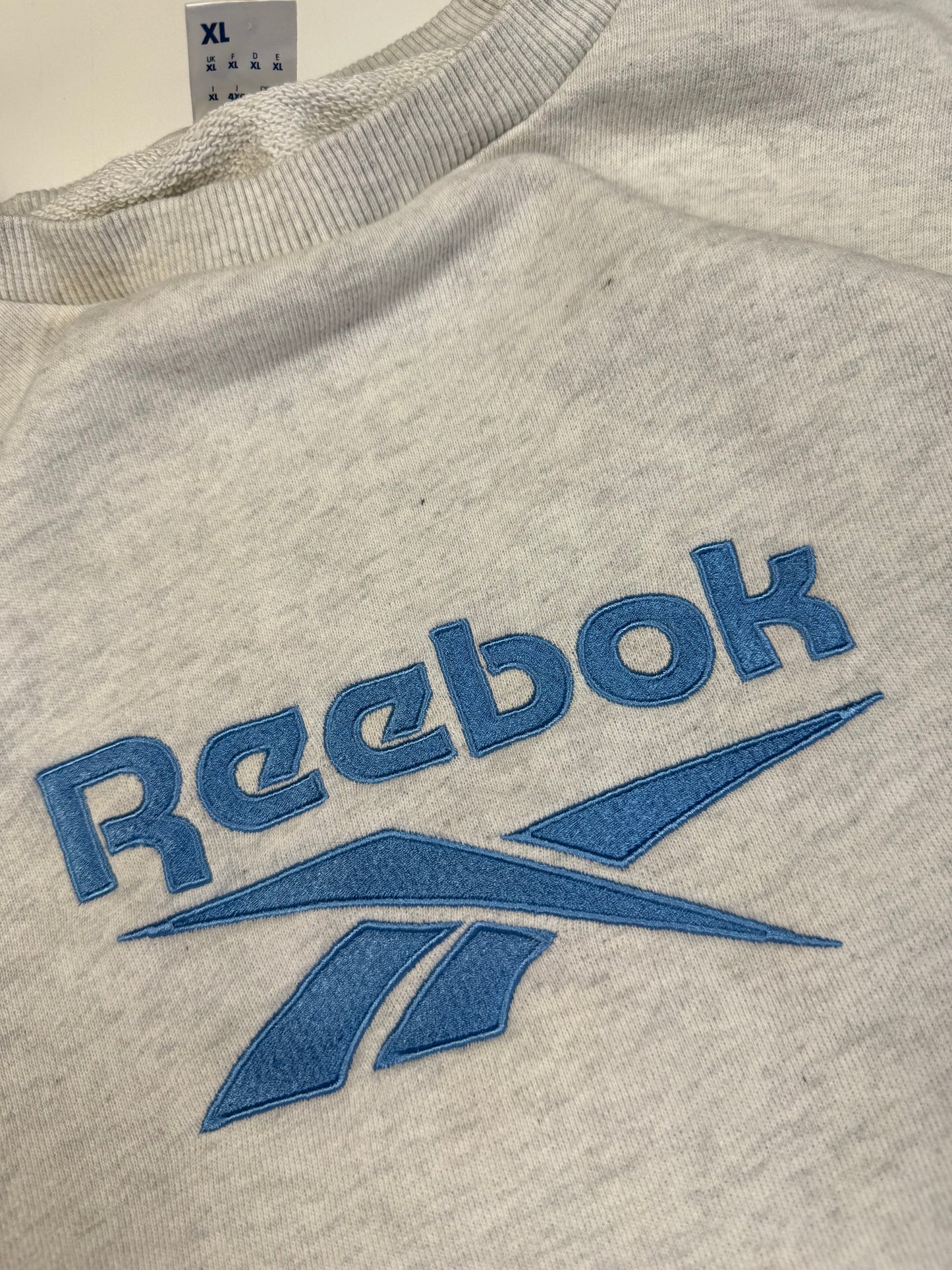 Reebok spell out sweatshirt (XL)