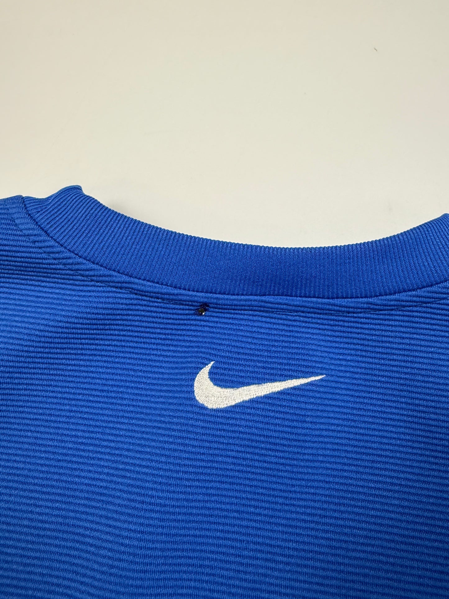 Vintage Nike shield football side stripe sweatshirt (XL)