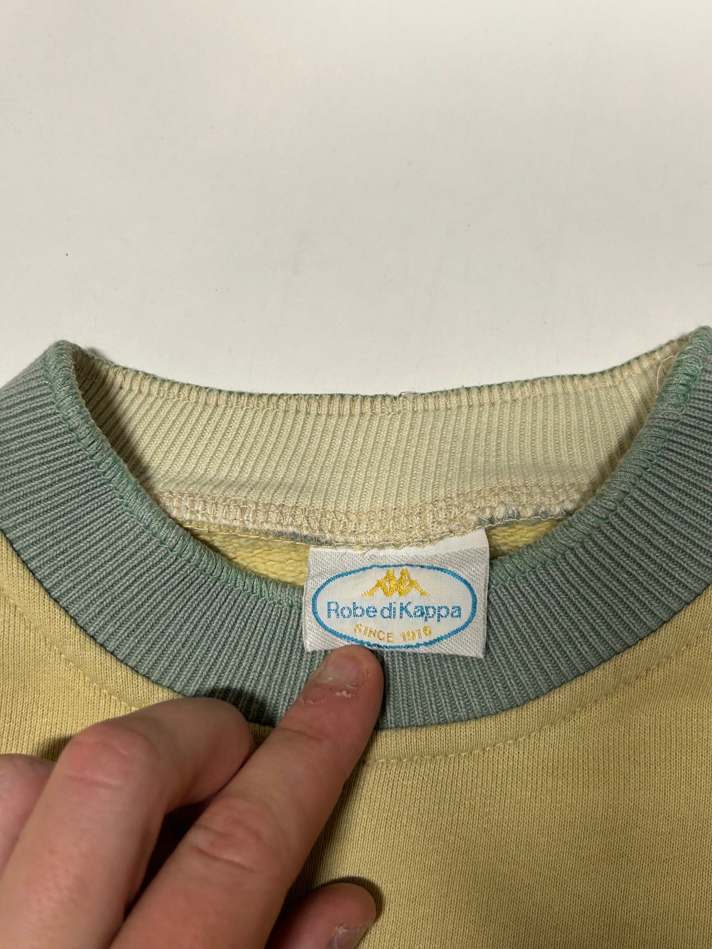 Vintage 90s Robe di Kappa spell out sweatshirt (L)