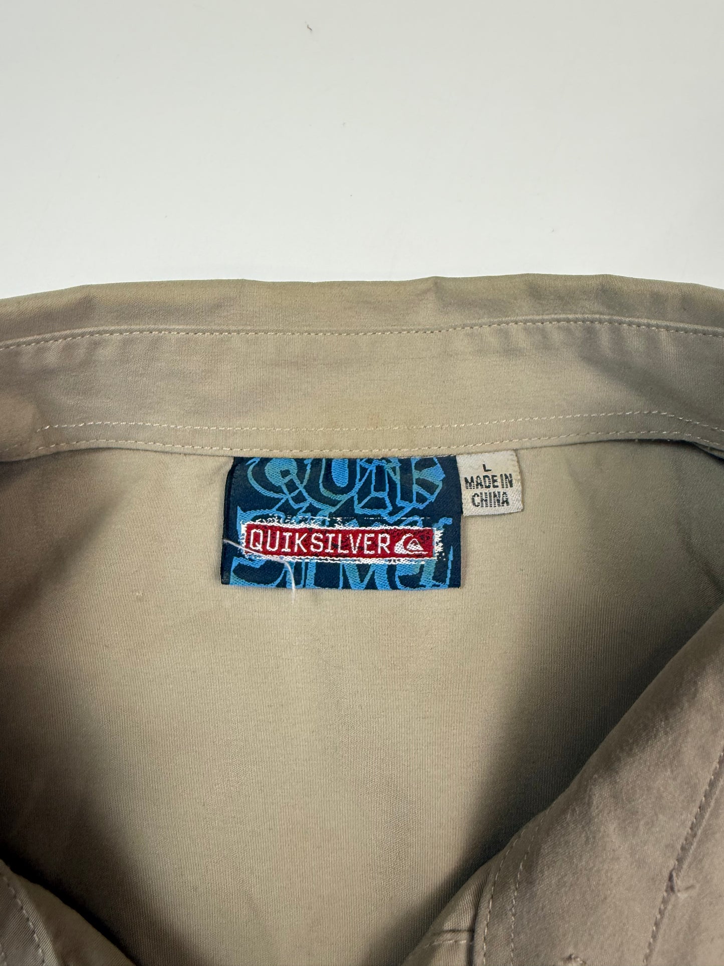 Vintage Quiksilver short sleeve shirt (L)