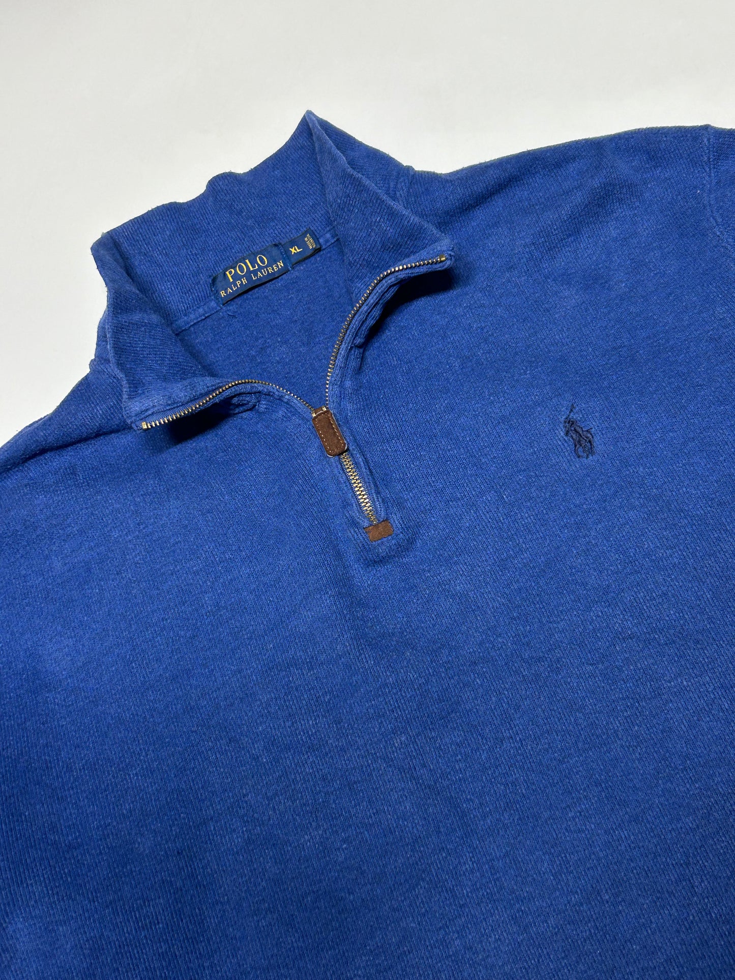Ralph Lauren quarter zip sweatshirt (XL)