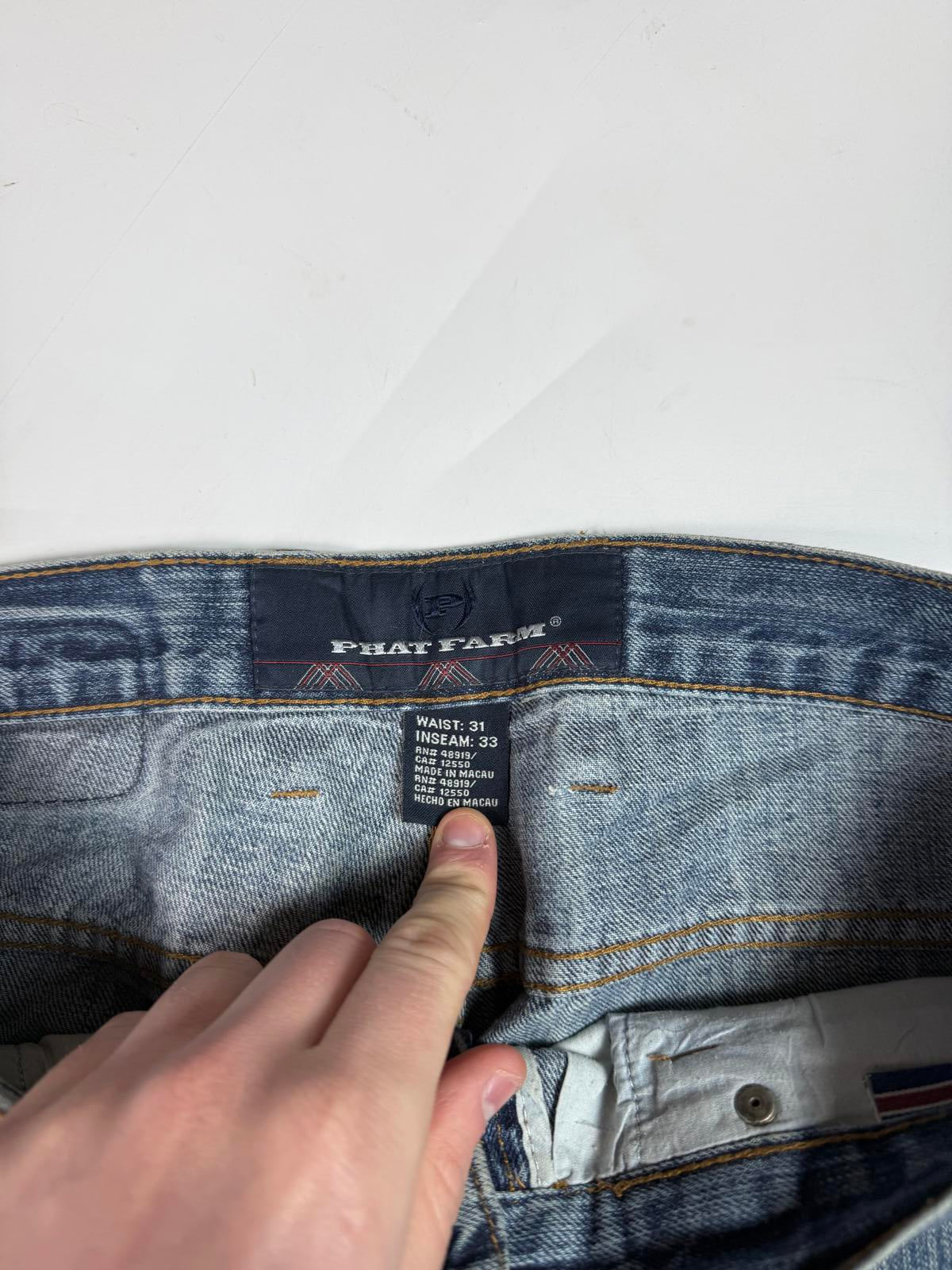 Vintage Phat Farm baggy hip hop Jeans (W31)