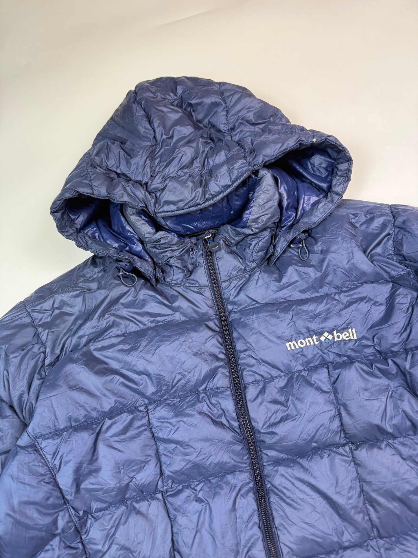 Mont Bell hooded down puffer jacket (M)