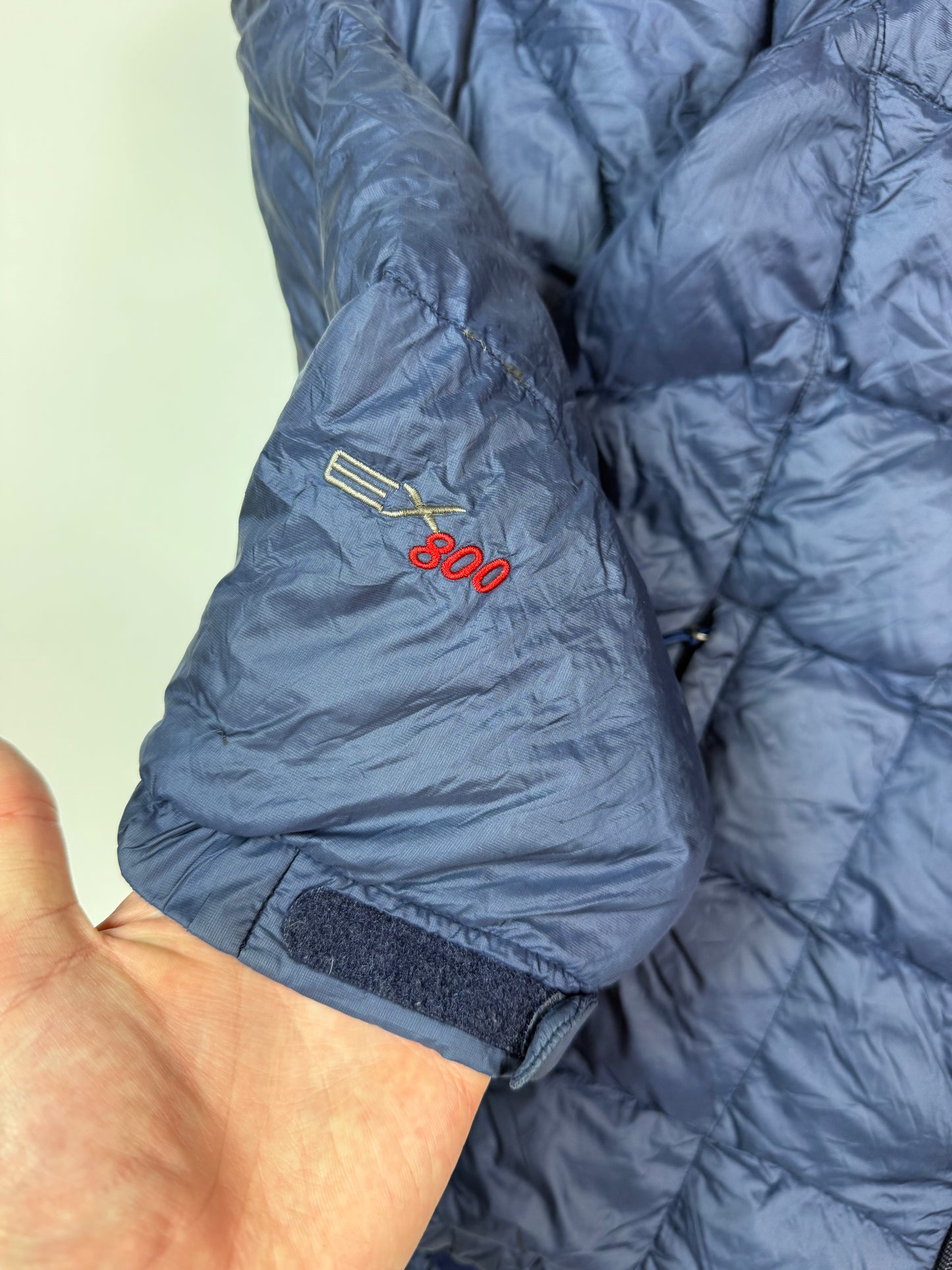 Mont Bell hooded down puffer jacket (M)