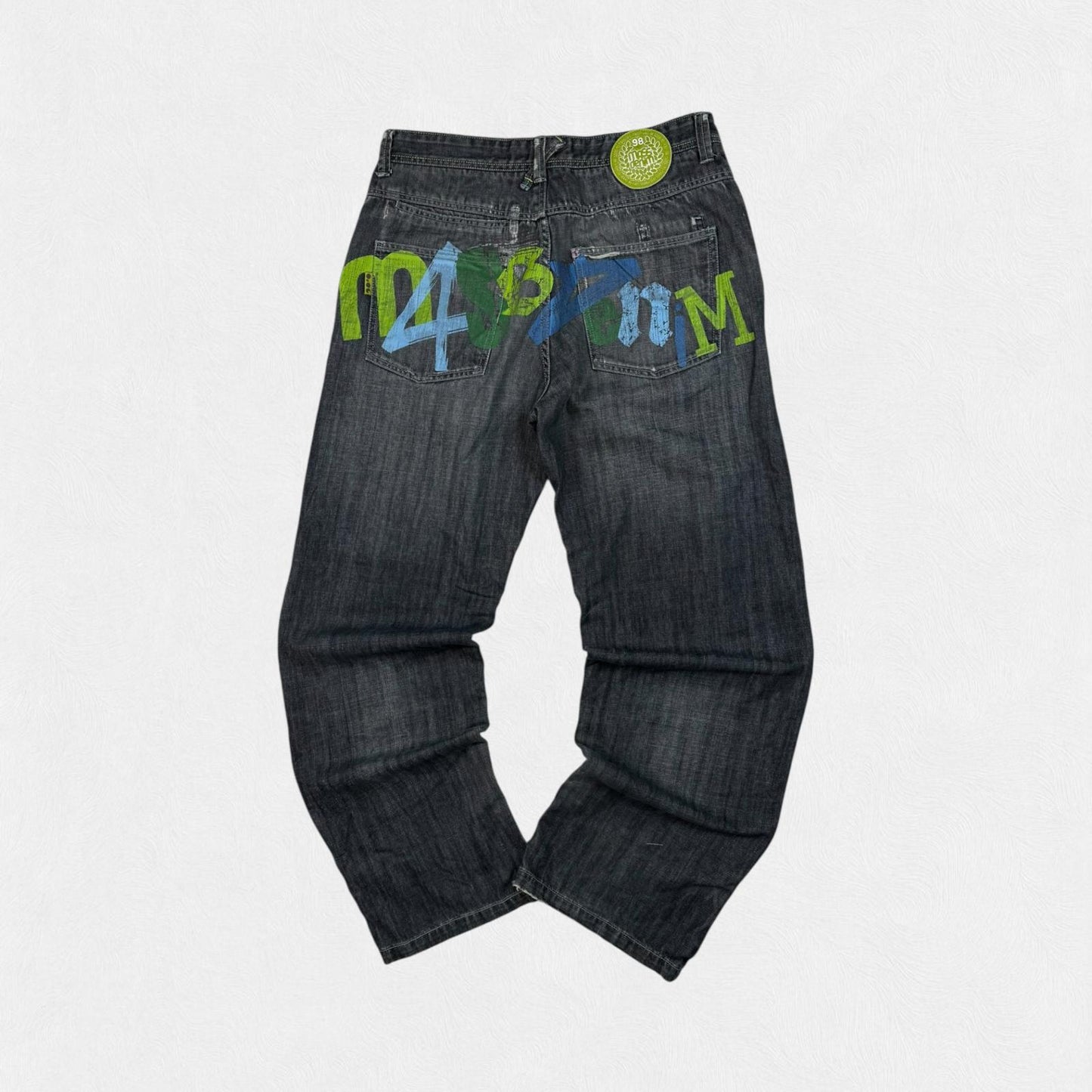 Vintage Y2K baggy hip hop Jeans (W36)