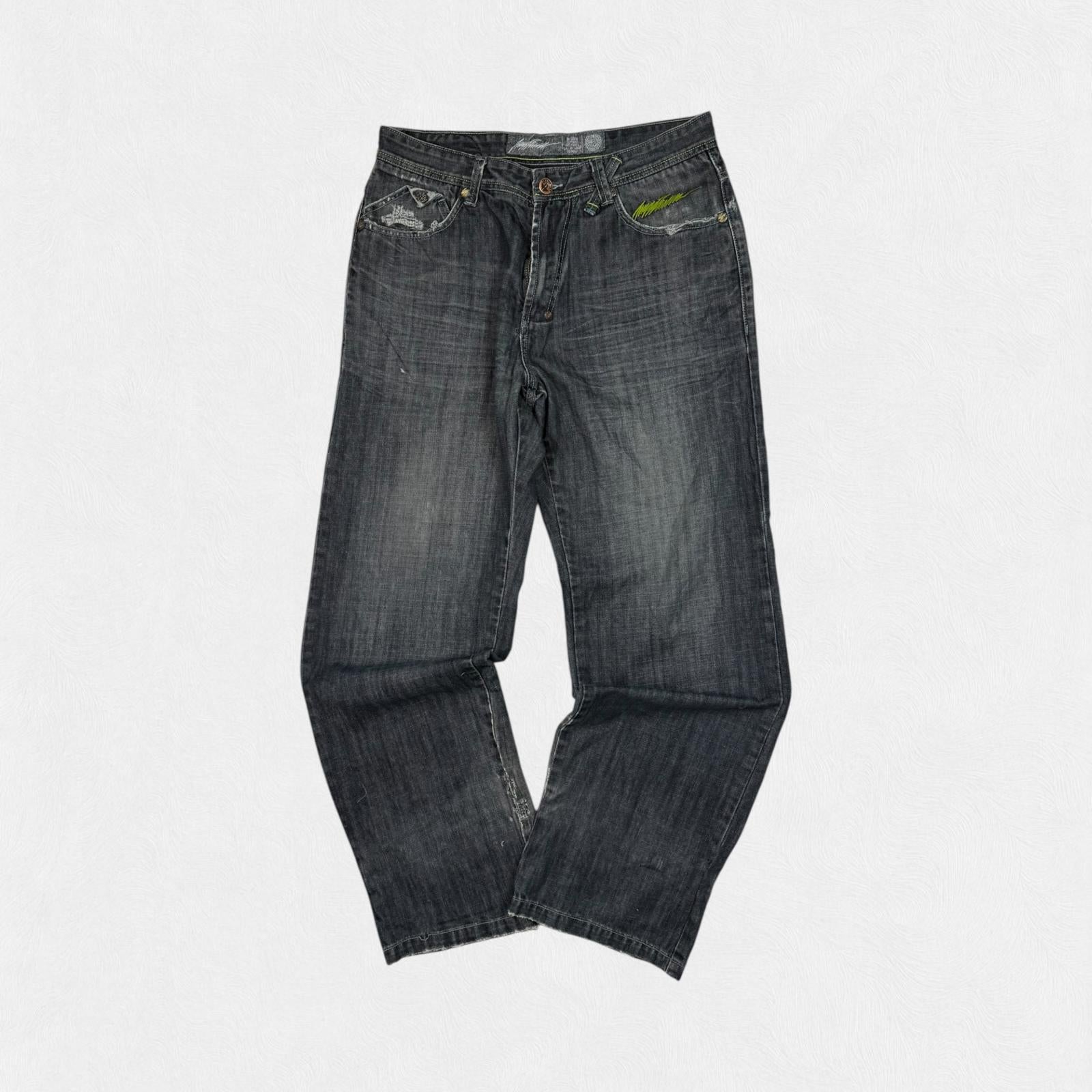Vintage Y2K baggy hip hop Jeans (W36)