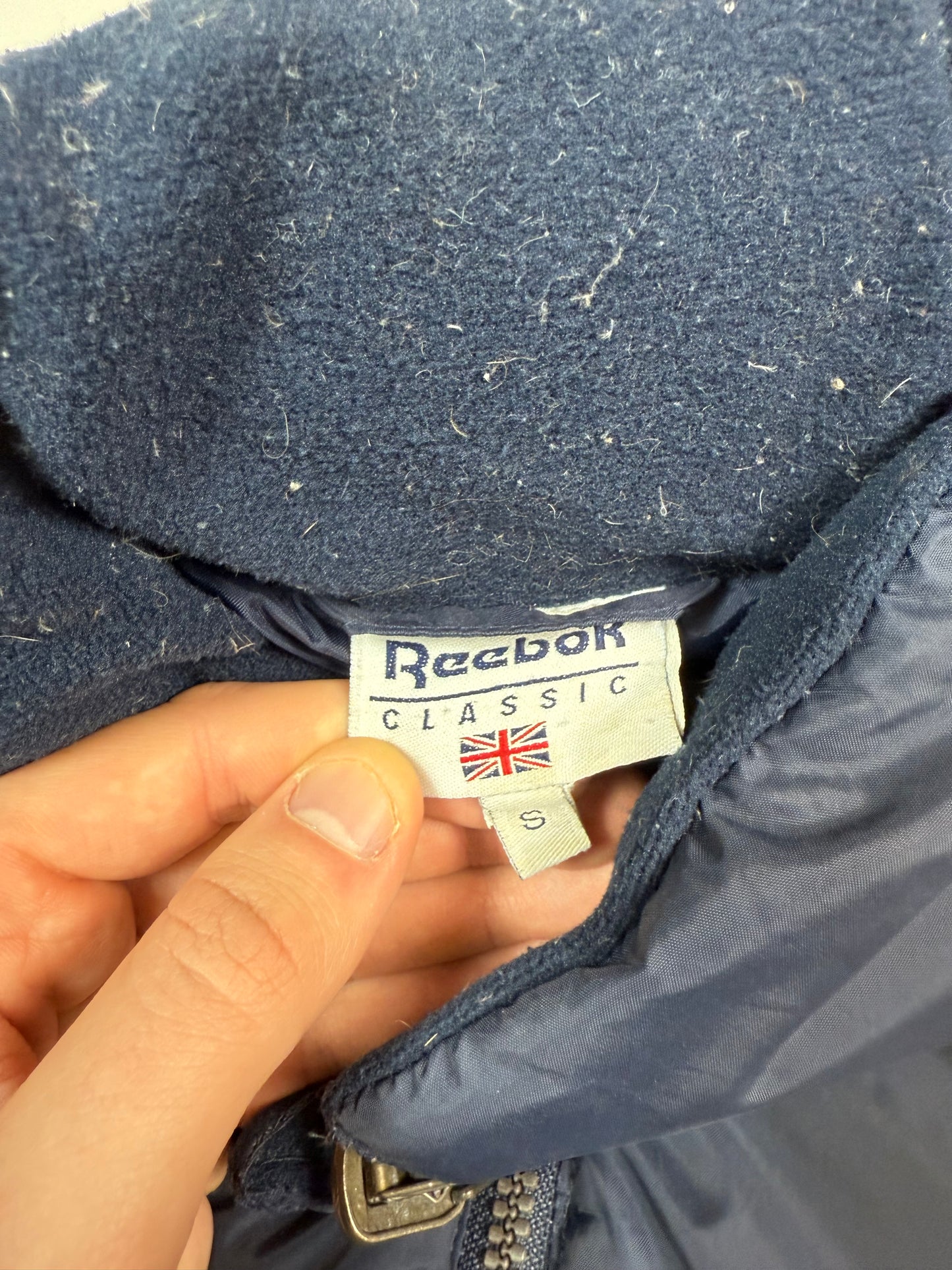 Vintage Reebok classic puffer jacket (S)