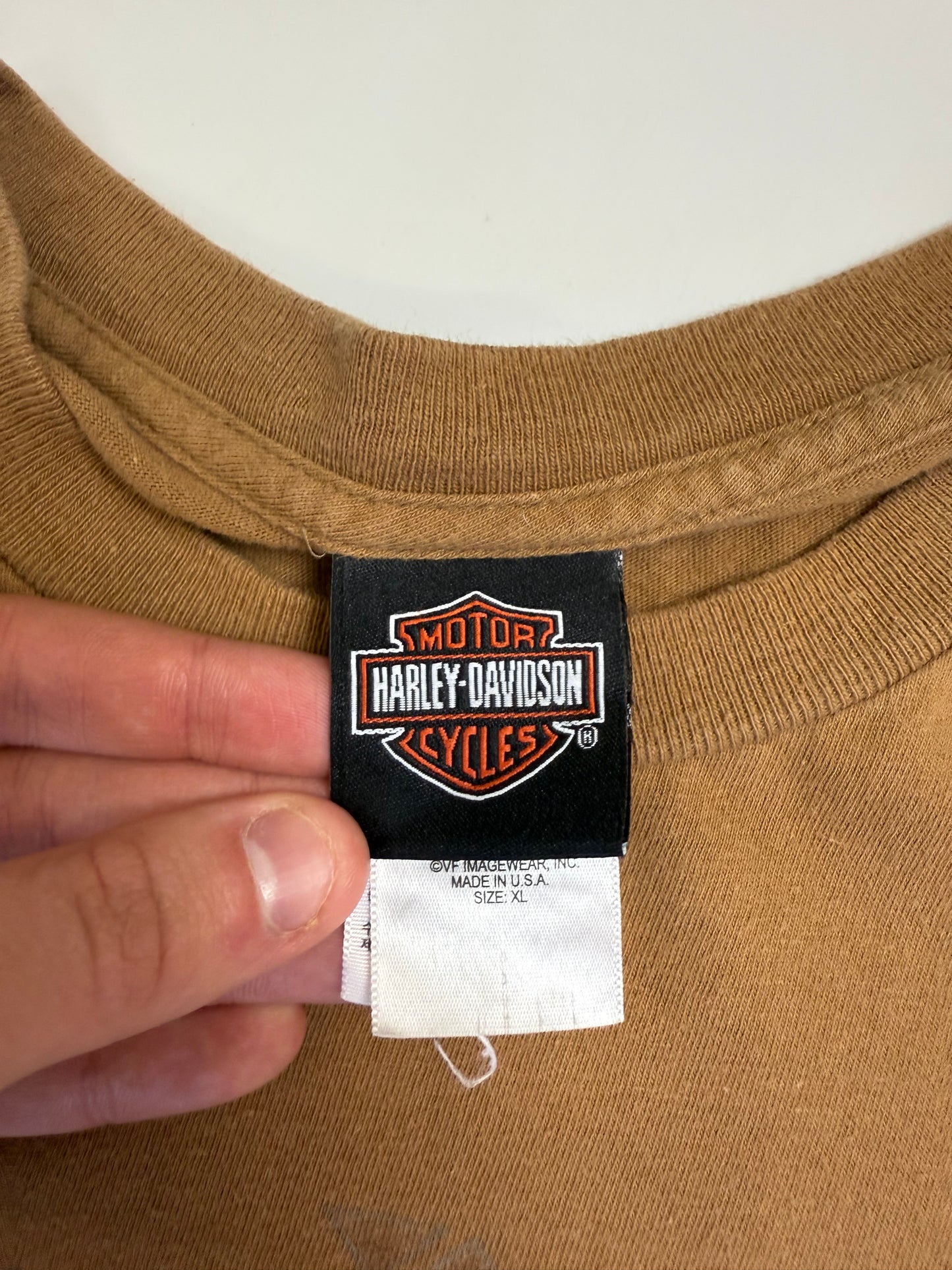 Vintage Harley Davidson 2004 spell out tee (XL)