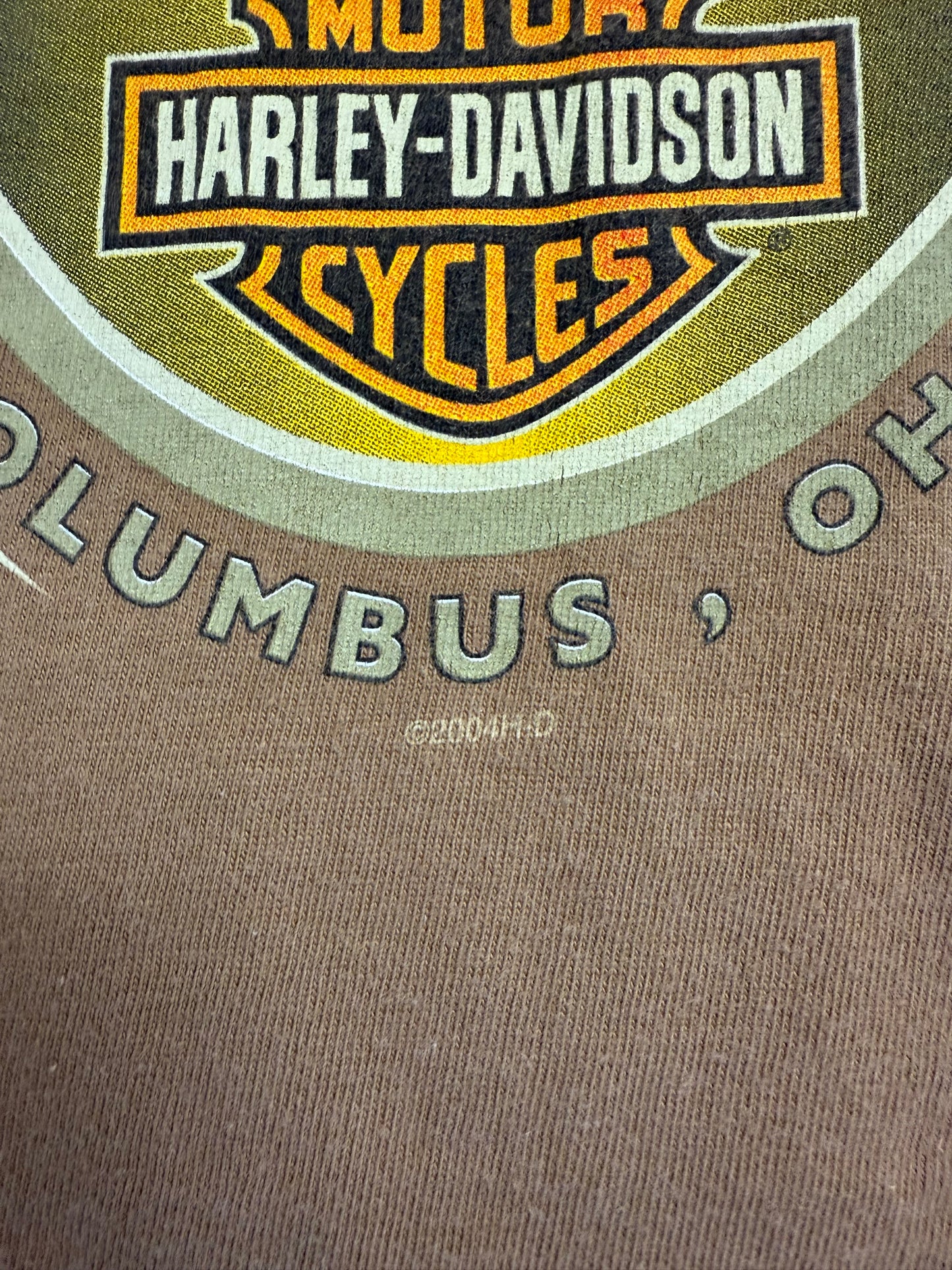 Vintage Harley Davidson 2004 spell out tee (XL)
