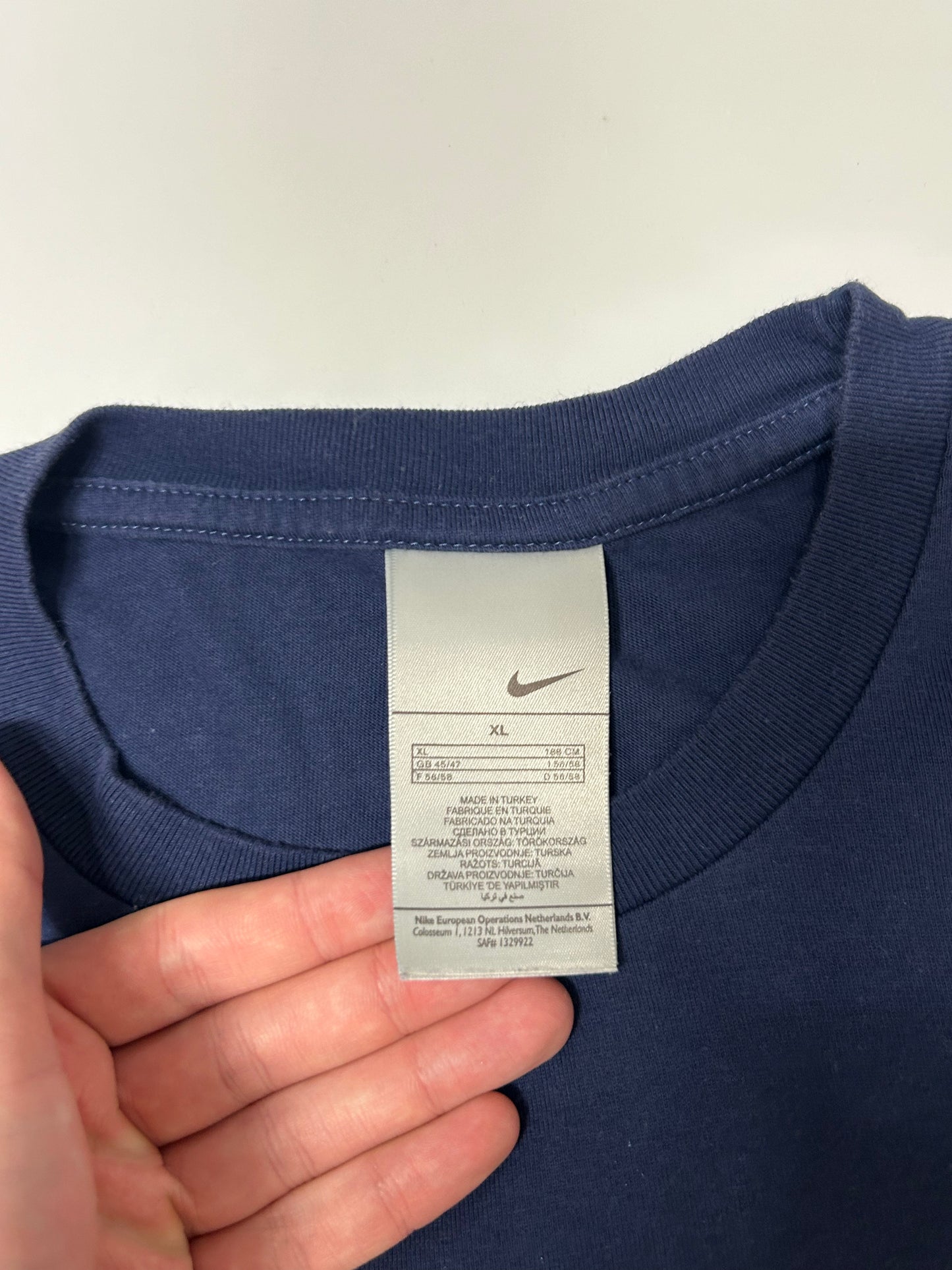 Vintage Nike centre swoosh tee (XL)