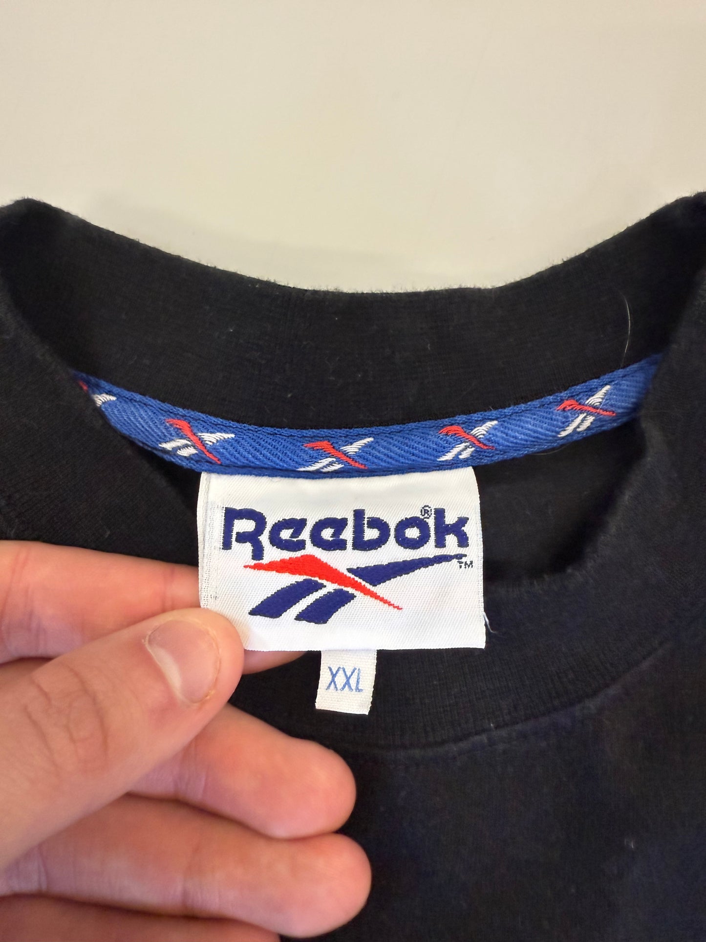 Vintage 90s Reebok spell out tee (XL)