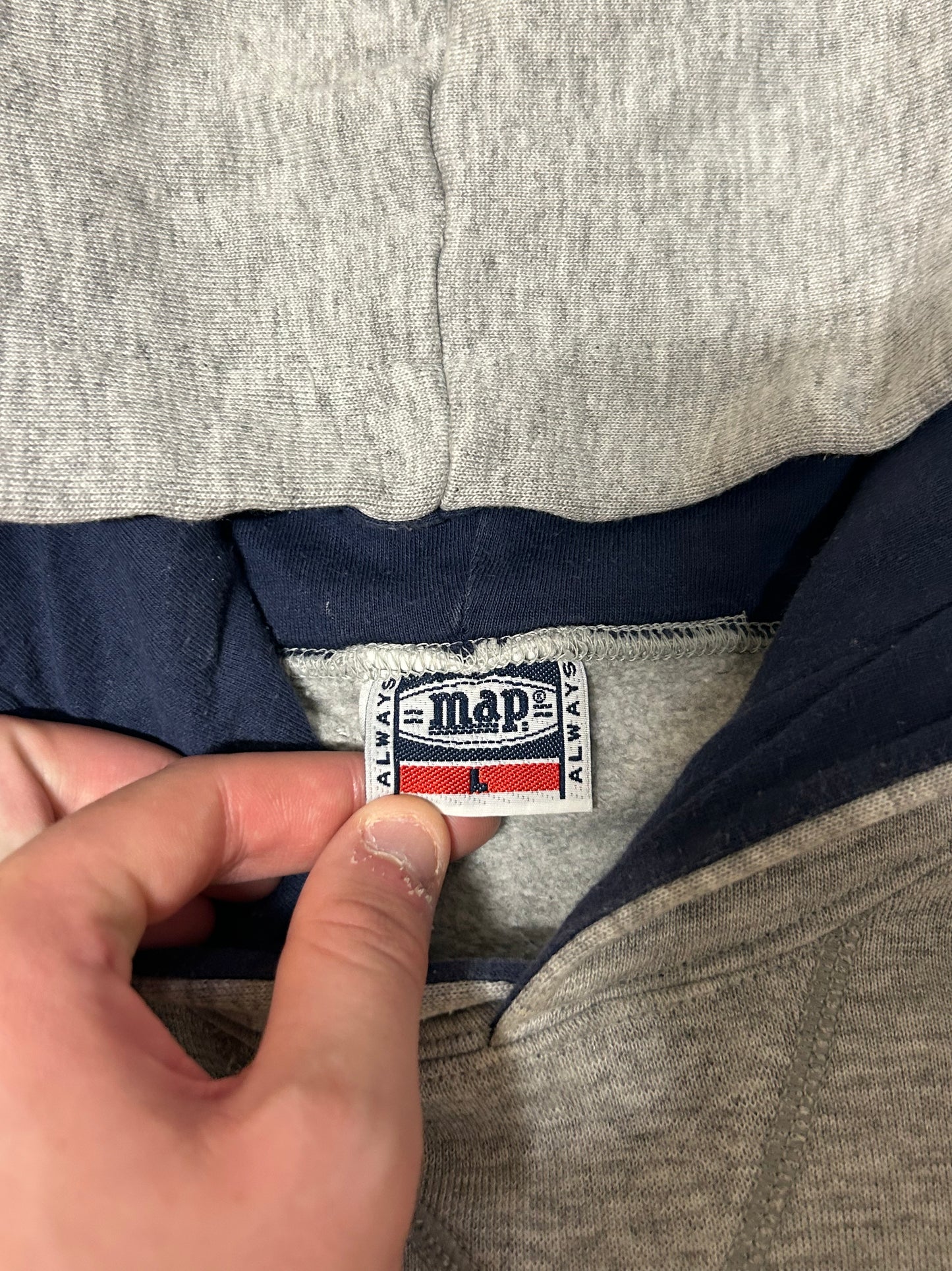 Vintage Union State USA hoodie (L)