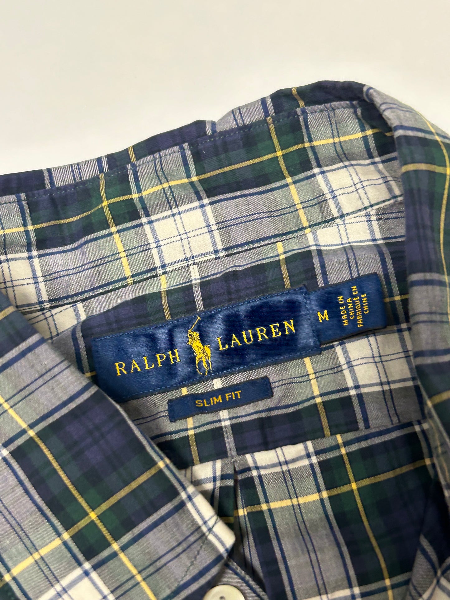 Ralph Lauren check shirt (M)