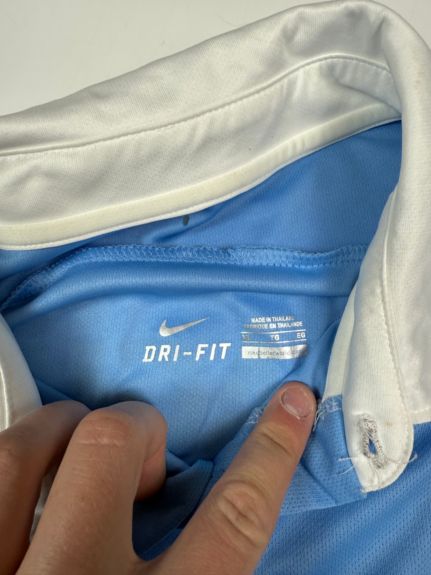Manchester City 2015/16 Nike home football shirt (XL)