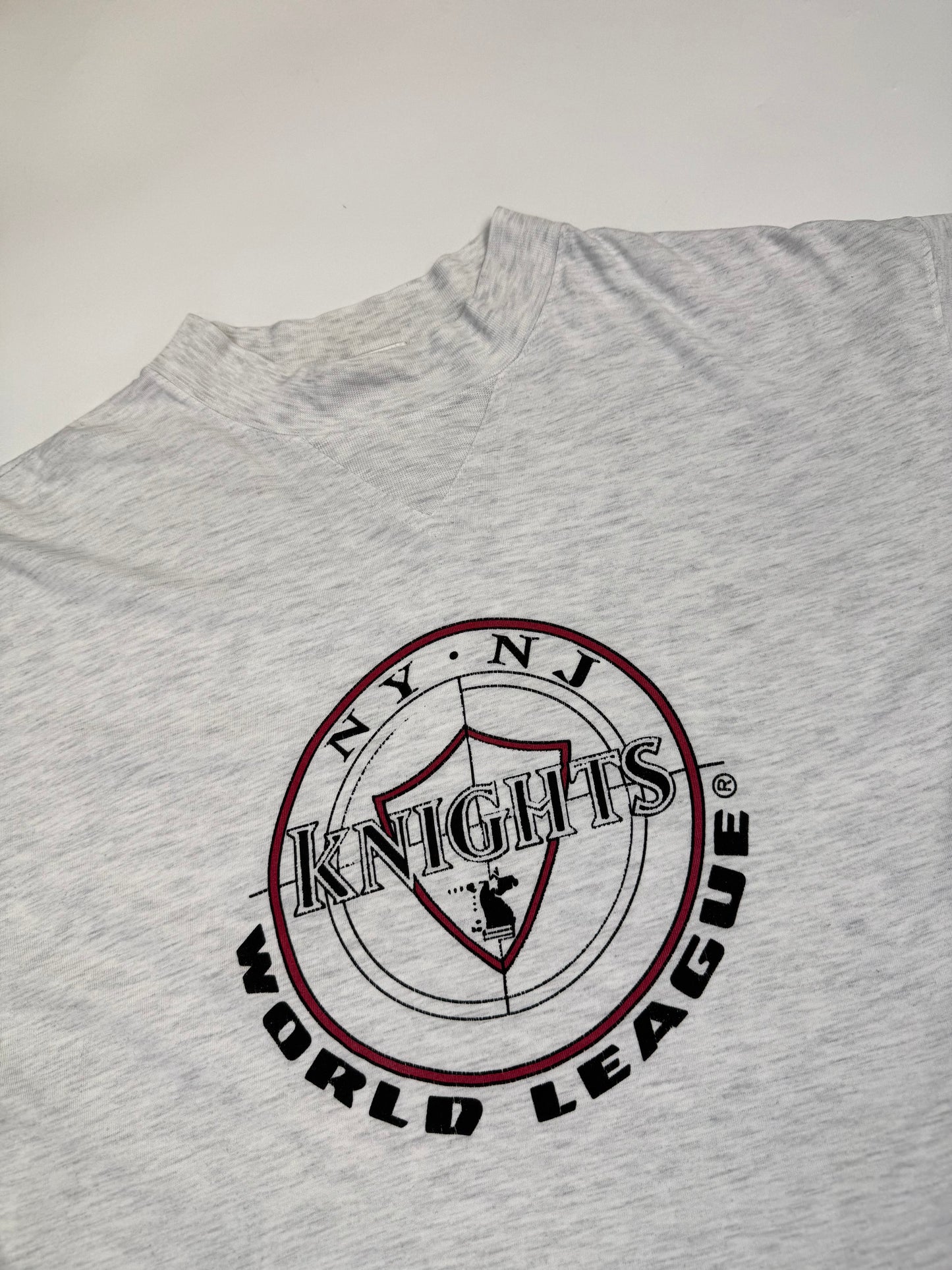 Vintage 90s Adidas New York Knights graphic tee (L)