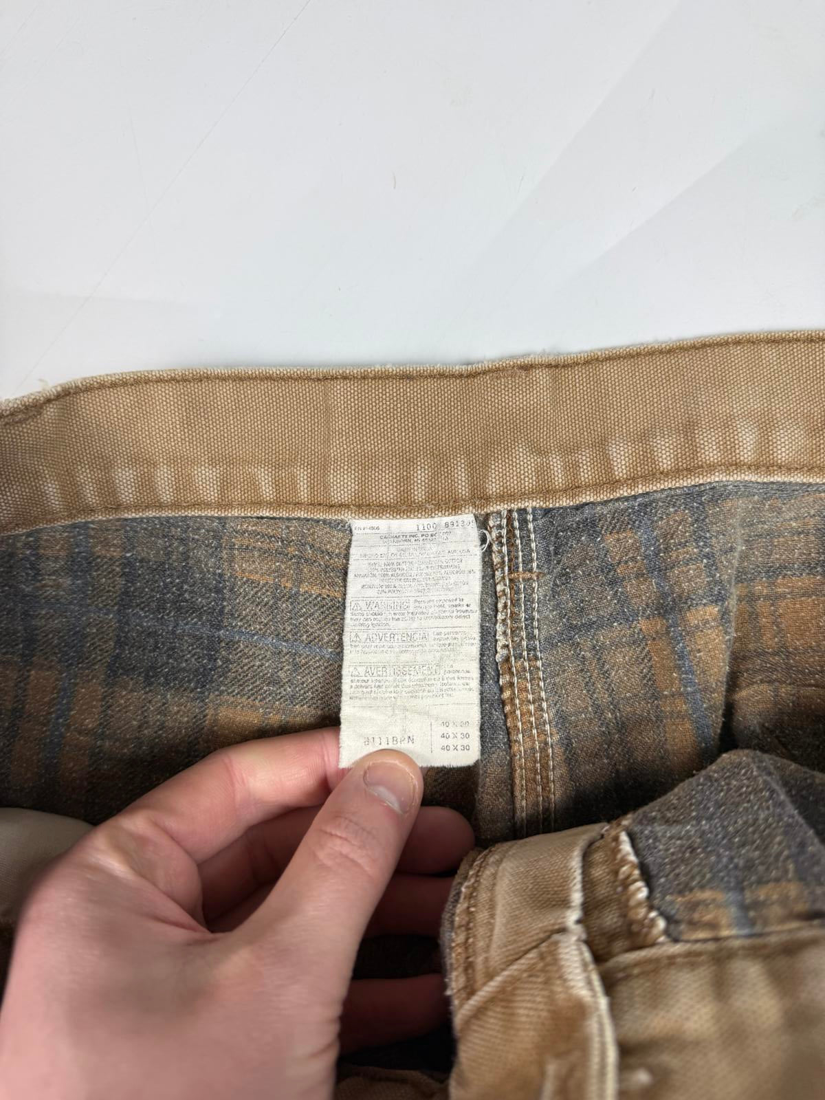 Vintage Carhartt baggy carpenter pants (W38)