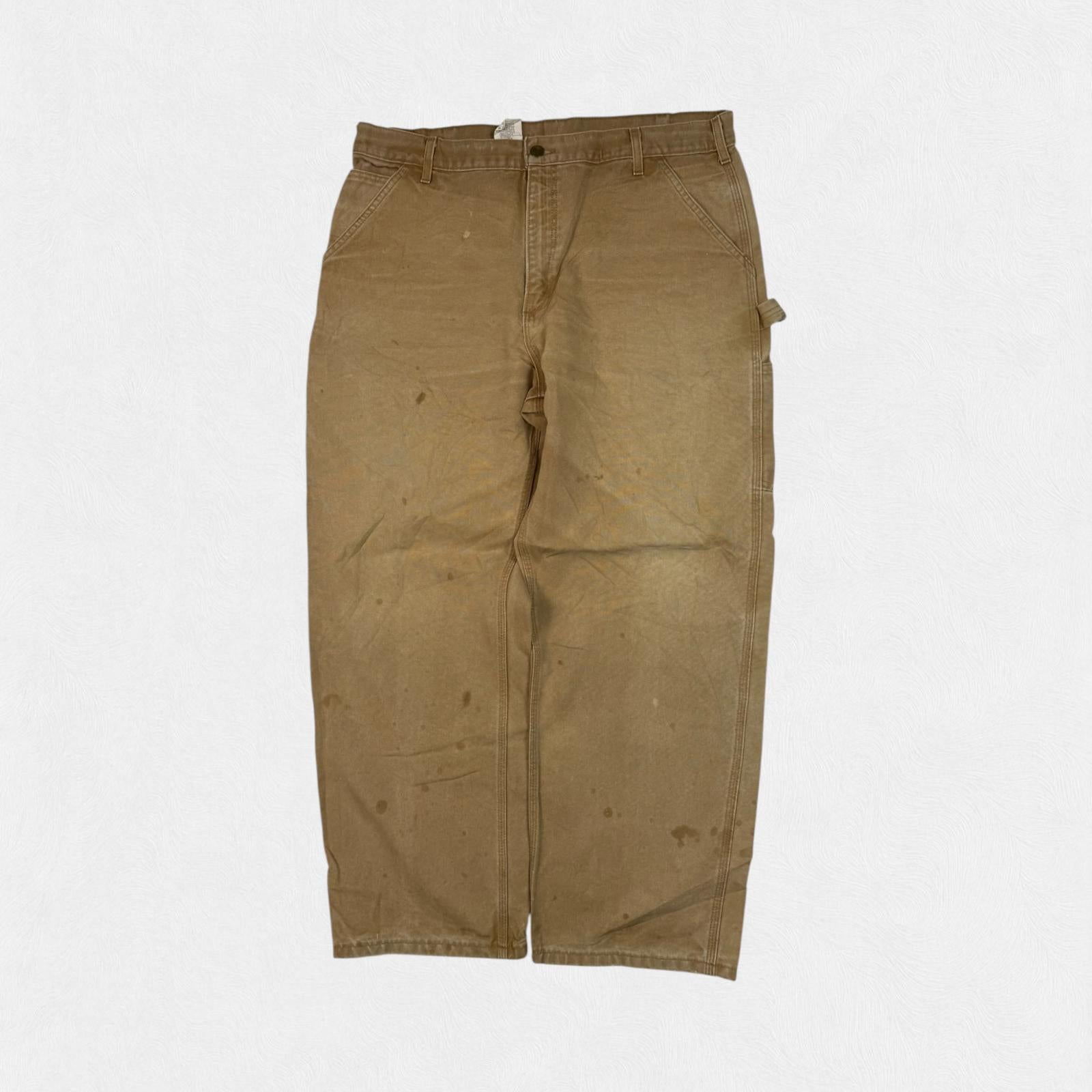 Vintage Carhartt baggy carpenter pants (W38)