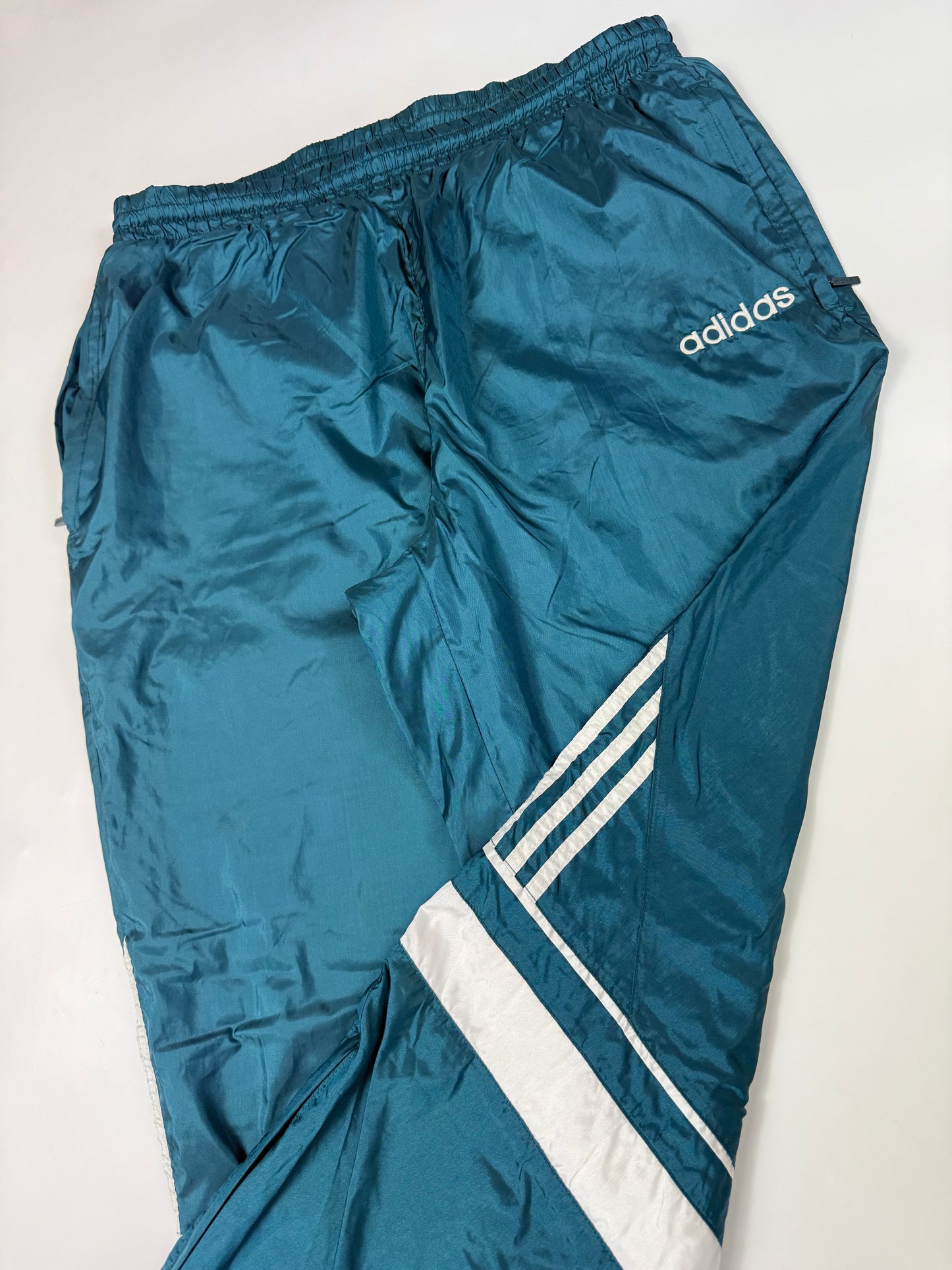 Vintage 90s adidas originals baggy shell track pants (L)