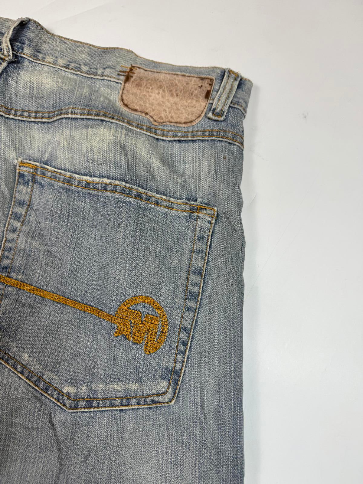 Vintage Y2K Mecca baggy hip hop Jeans (W38)